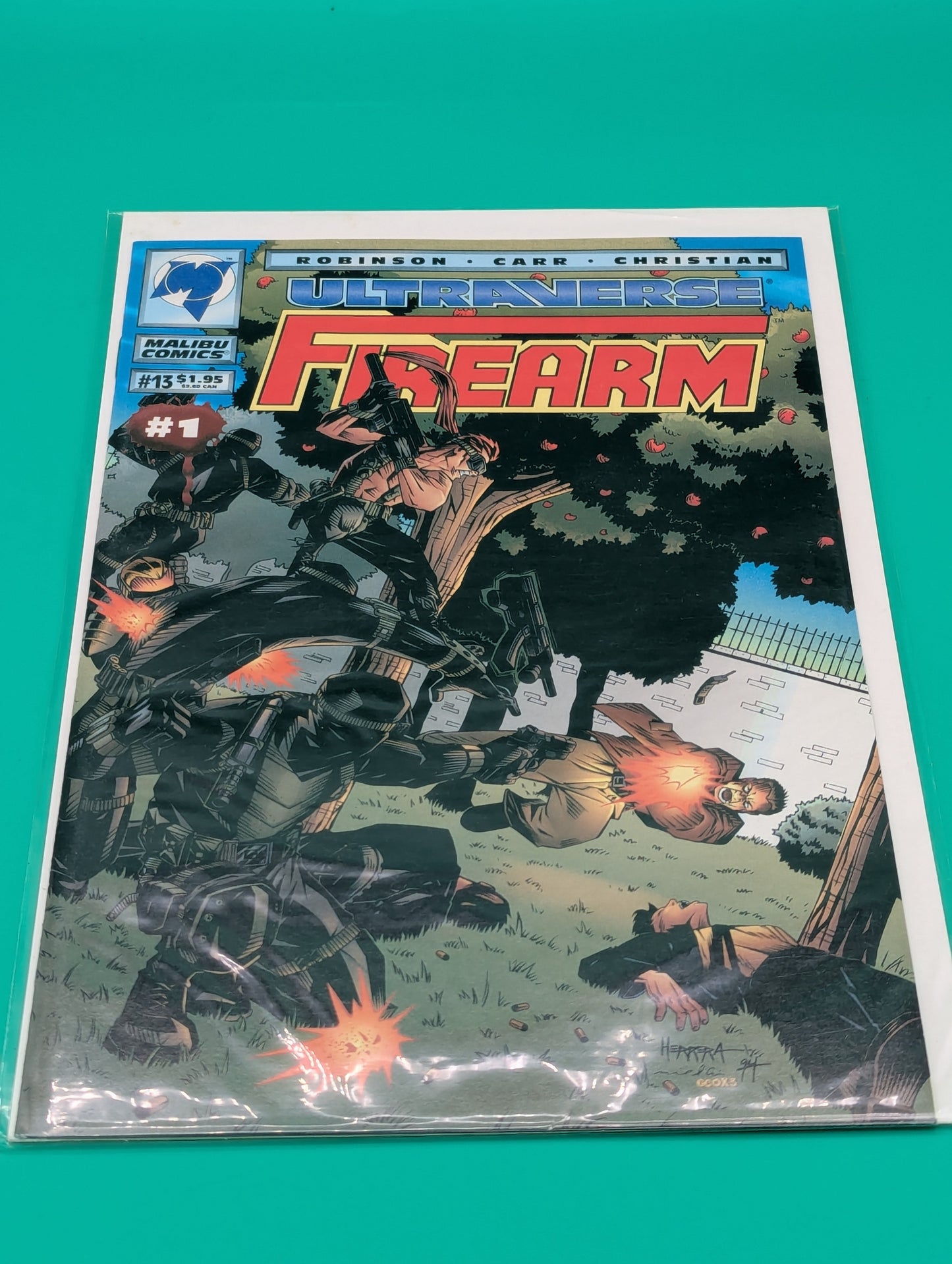 Firearm #13: The Rafferty Saga #1 (1994) - Malibu Comic Collectibles:Comic Books & Memorabilia:Comics:Comics & Graphic Novels JJJambers Jamboree