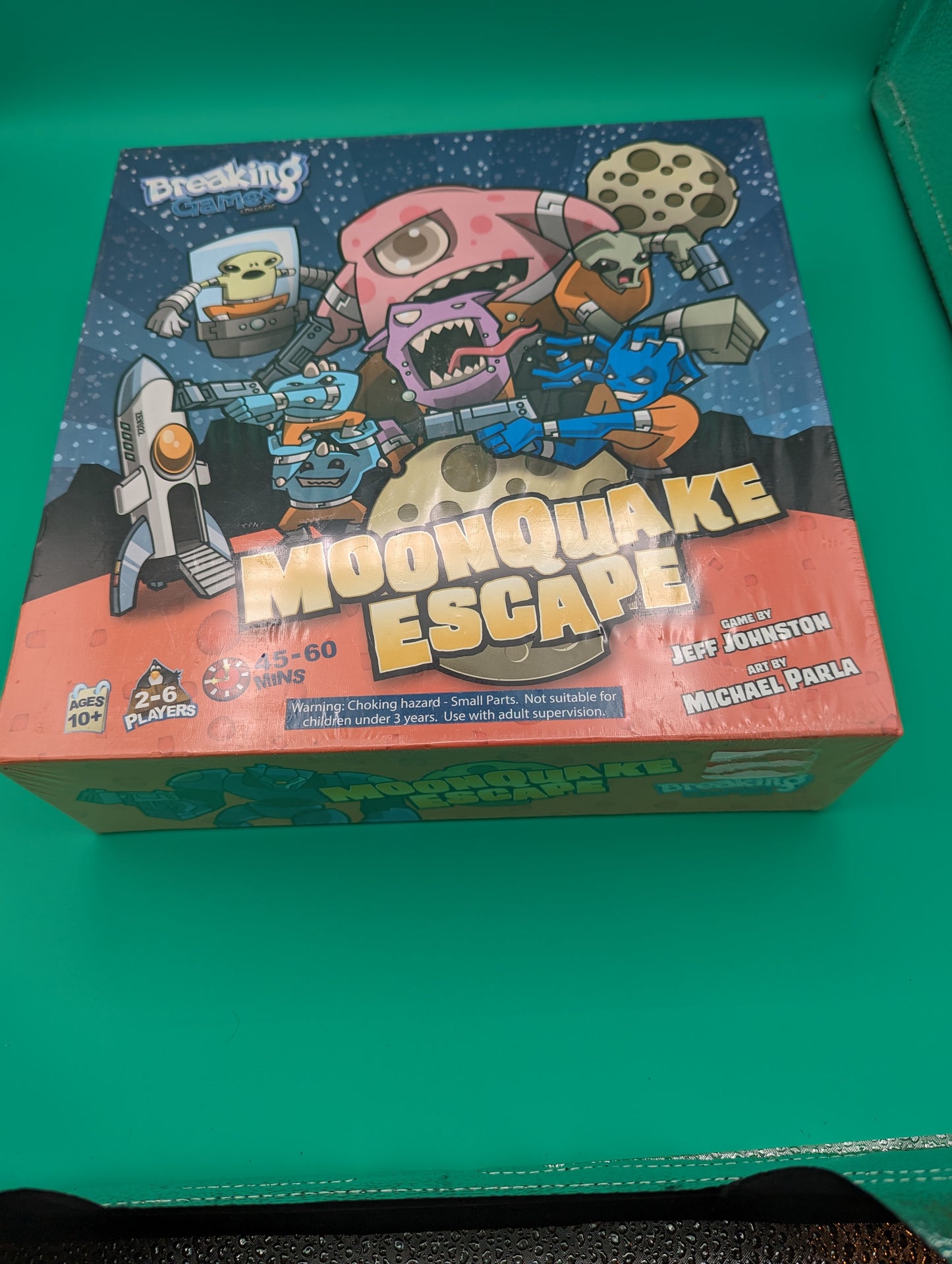 Moonquake Escape (2016) - New Board Game (Sealed) - Breaking Games Toys & Hobbies:Games:Board & Traditional Games:Contemporary Manufacture JJJambers Jamboree   