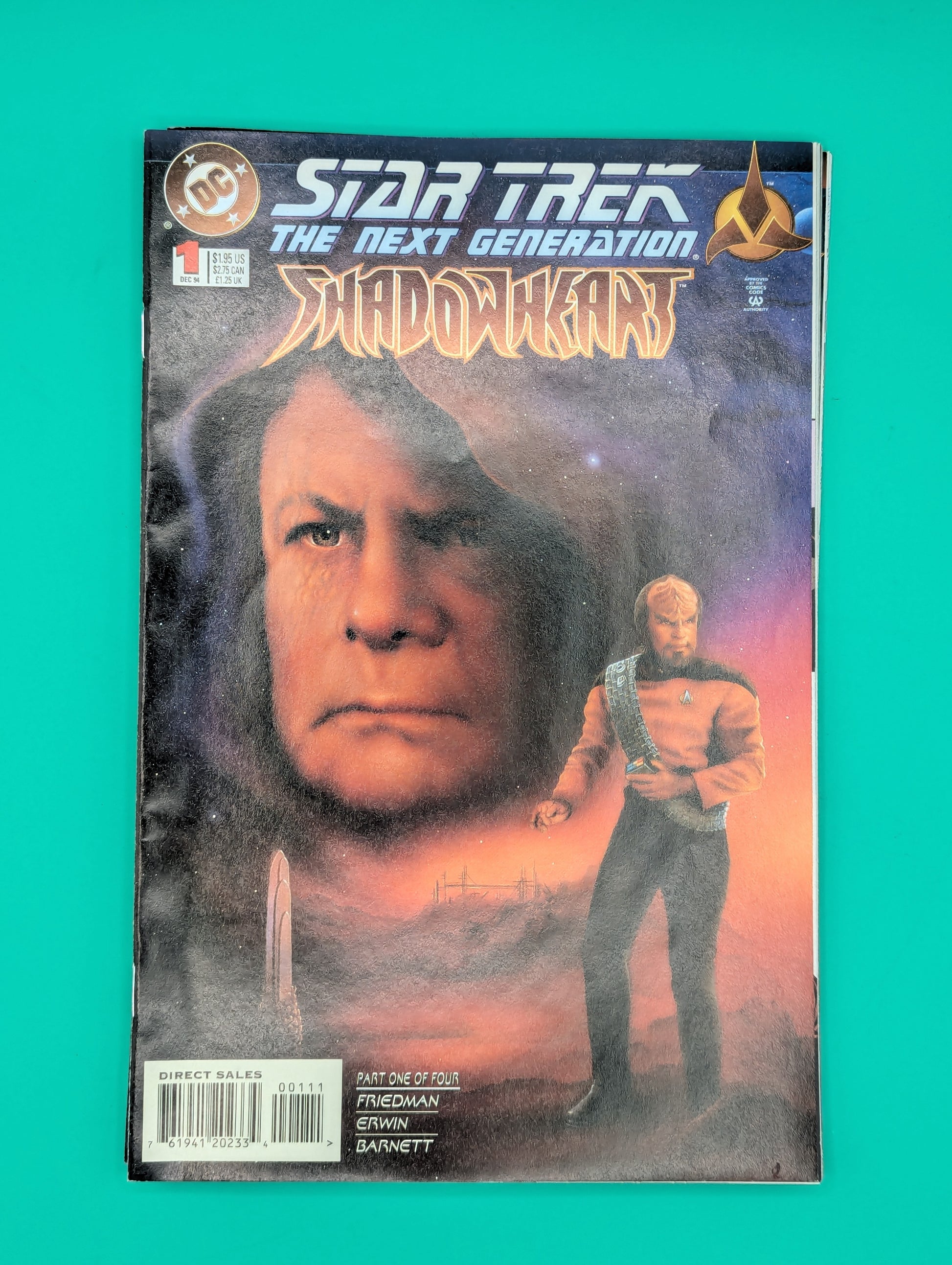 Star Trek: The Next Generation - ShadowHeart #1 (1994) - DC Comics Collectibles:Comic Books & Memorabilia:Comics:Comics & Graphic Novels JJJambers Vintage Vault   