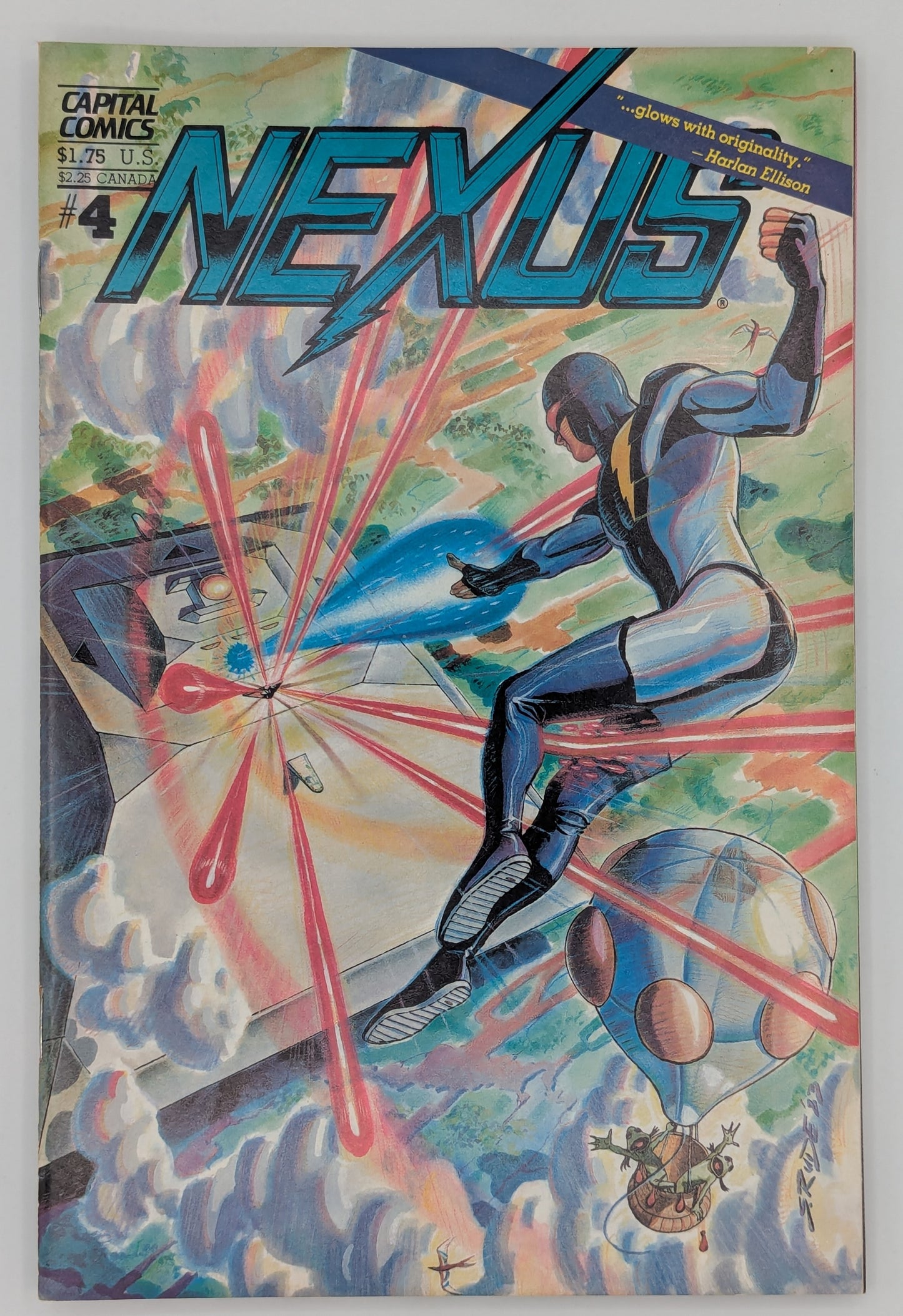Nexus #4 (1984) - Capital Comics Collectibles:Comic Books & Memorabilia:Comics:Comics & Graphic Novels JJJambers Jamboree