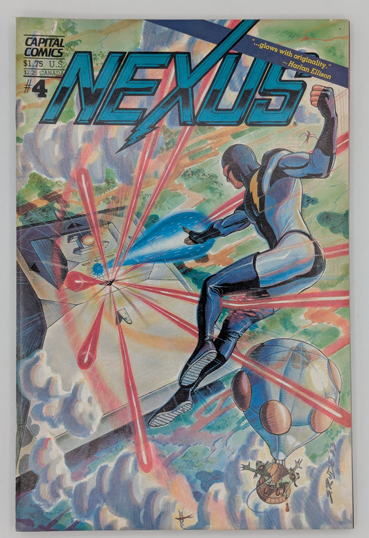 Nexus #4 (1984) - Capital Comics Collectibles:Comic Books & Memorabilia:Comics:Comics & Graphic Novels JJJambers Jamboree