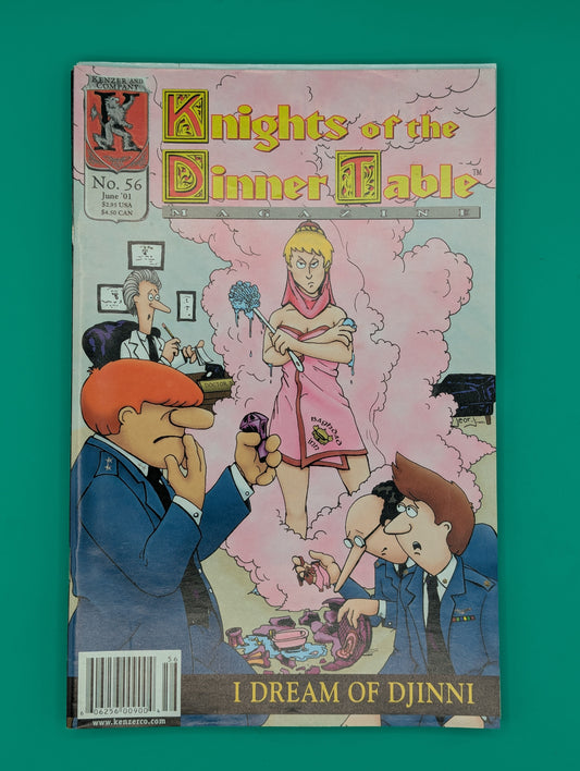 Knights of the Dinner Table: "I DREAM OF DJINNI" #57 (2001) - Kenzer and Company Collectibles:Comic Books & Memorabilia:Comics:Comics & Graphic Novels JJJambers Jamboree