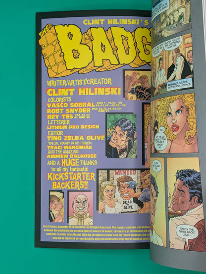 Clive Hilinski's Badguy (2023) - Indie TPB Collectibles:Comic Books & Memorabilia:Comics:Comics & Graphic Novels JJJambers Vintage Vault   