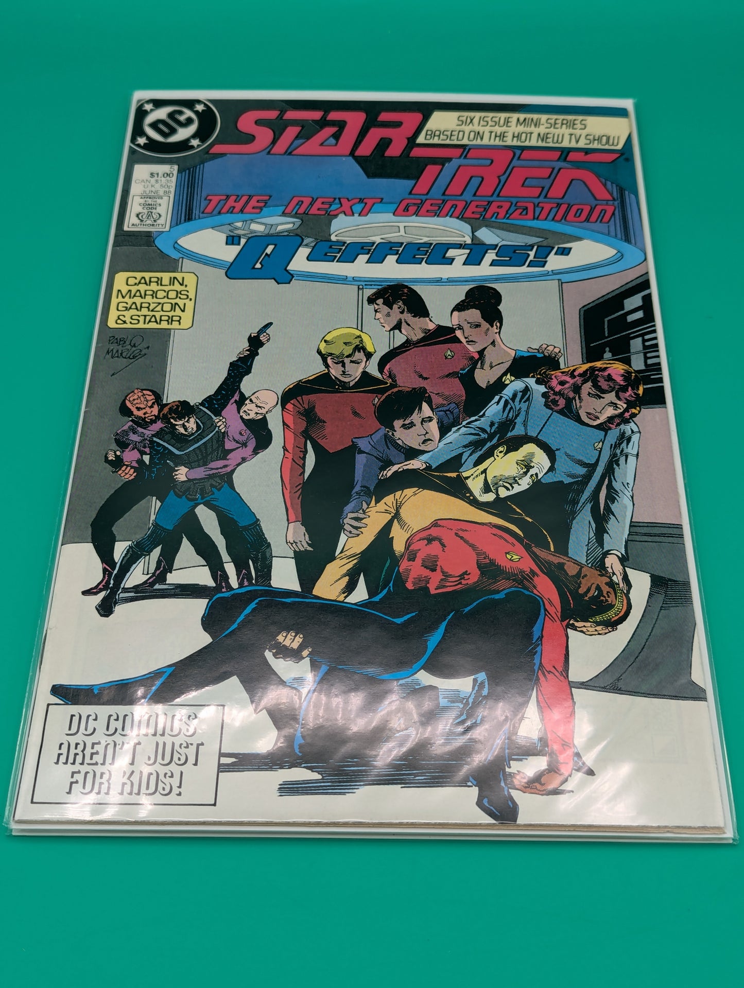 Star Trek: The Next Generation #5 (1988) From 6 issue miniseries - DC Comics Collectibles:Comic Books & Memorabilia:Comics:Comics & Graphic Novels JJJambers Vintage Vault   