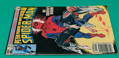 Spider-Man, Spectacular: At Death's Door! #76 [Newsstand](1983) - Marvel Comic - VF Minus Collectibles:Comic Books & Memorabilia:Comics:Comics & Graphic Novels JJJambers Jamboree