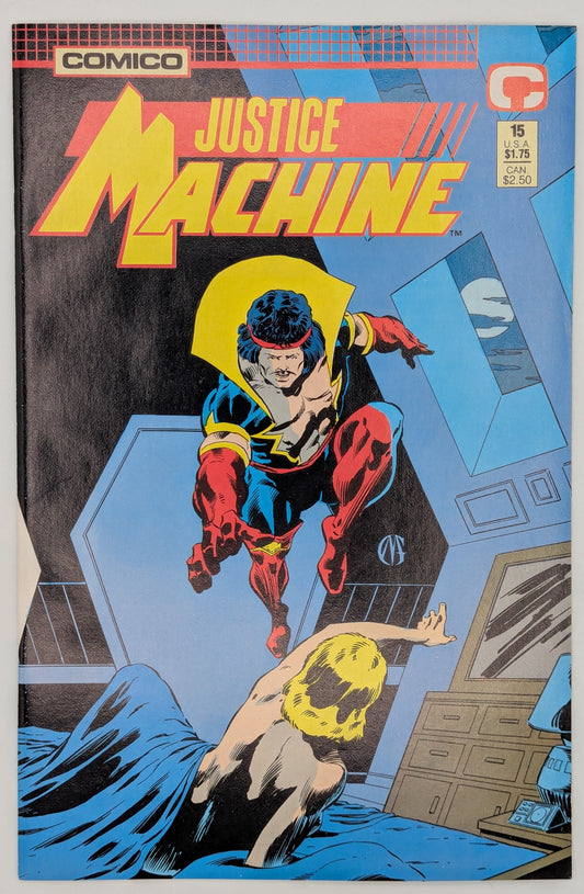 Justice Machine #15 (1989) - Comico Comic - VF Collectibles:Comic Books & Memorabilia:Comics:Comics & Graphic Novels JJJambers Vintage Vault