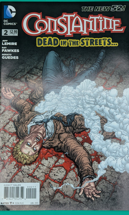 Constantine, New 52 #2b (2013) - DC Comic Variant [Cover Foldout] Collectibles:Comic Books & Memorabilia:Comics:Comics & Graphic Novels JJJambers Jamboree