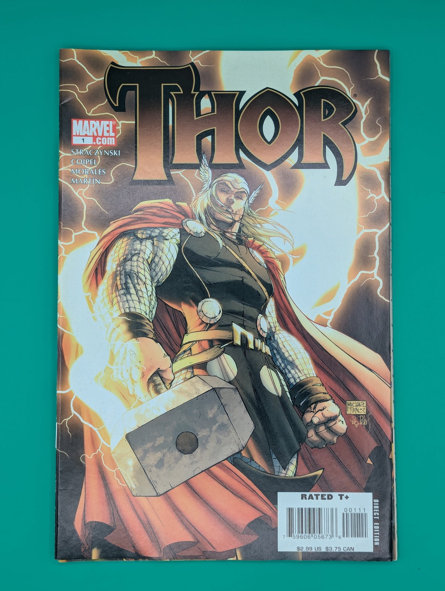 Thor #1 (2007) - Marvel Comics Collectibles:Comic Books & Memorabilia:Comics:Comics & Graphic Novels JJJambers Jamboree   