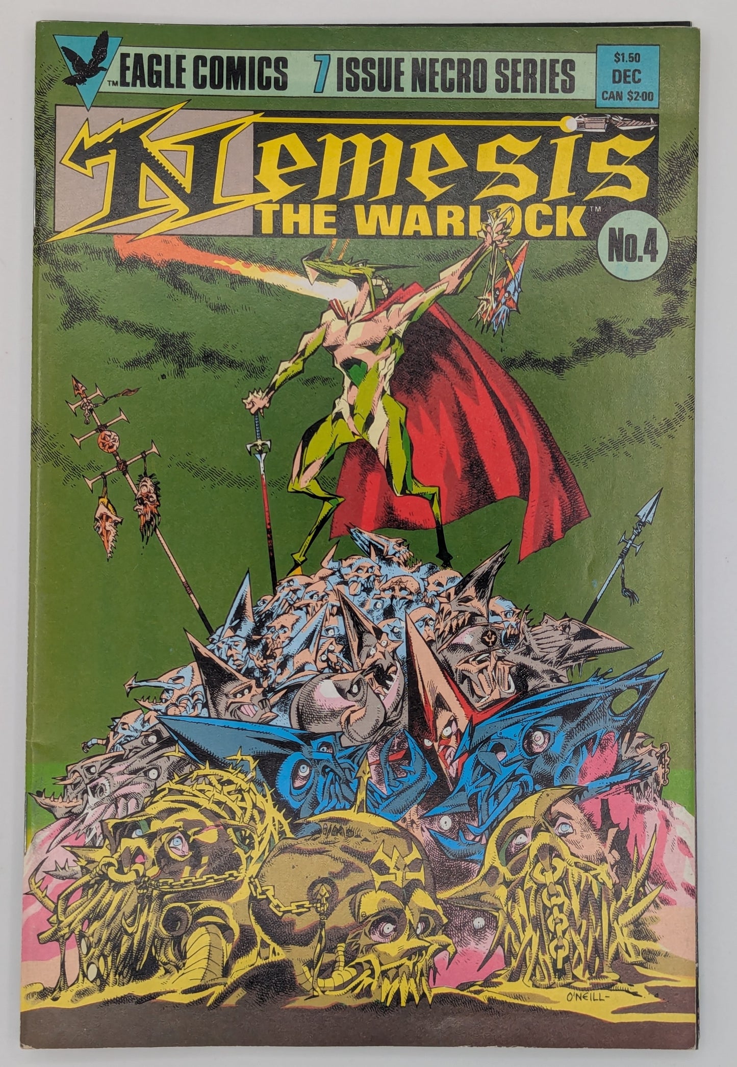 Nemesis the Warlock #4 (1986) - Eagle Comics Collectibles:Comic Books & Memorabilia:Comics:Comics & Graphic Novels JJJambers Jamboree