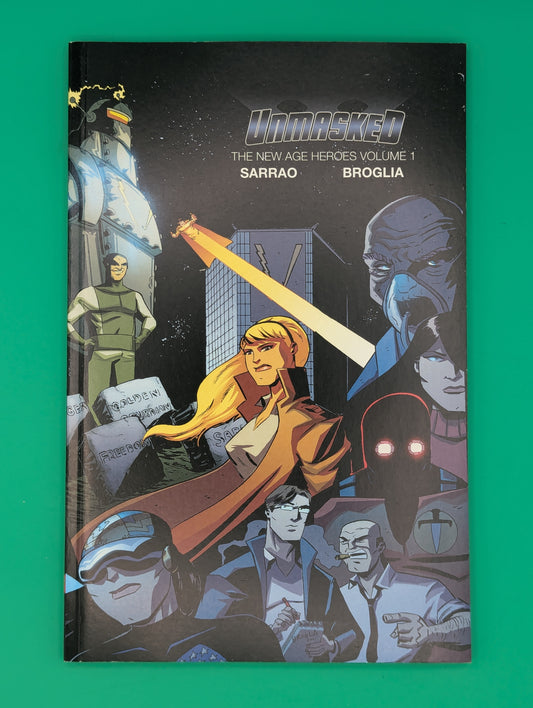 Unmasked, The New Age Heroes Vol. 1 (2023) - Indie TPB Collectibles:Comic Books & Memorabilia:Comics:Comics & Graphic Novels JJJambers Vintage Vault   