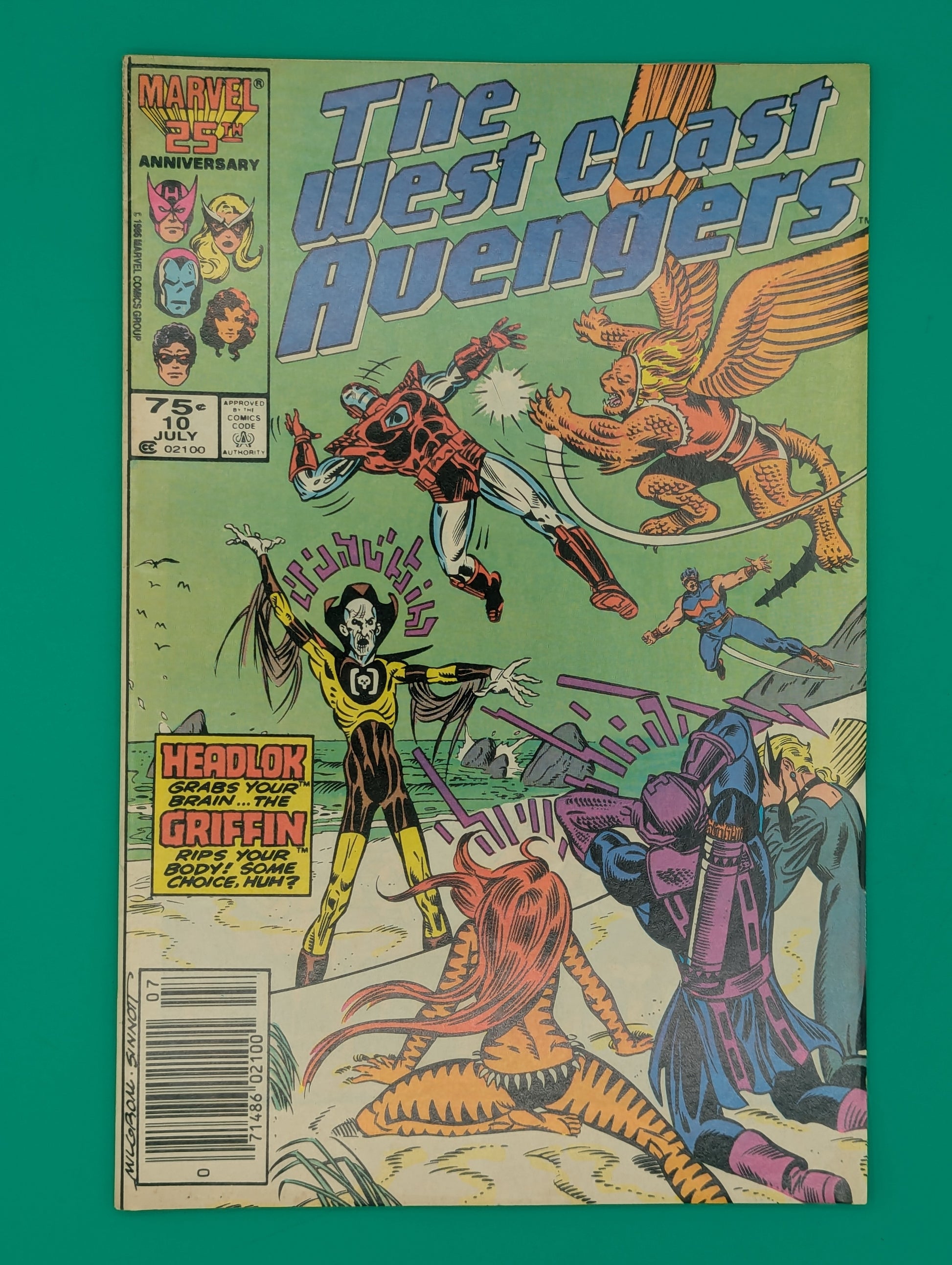 West Coast Avengers #10 (1986) - Marvel Comic - FN Collectibles:Comic Books & Memorabilia:Comics:Comics & Graphic Novels JJJambers Jamboree