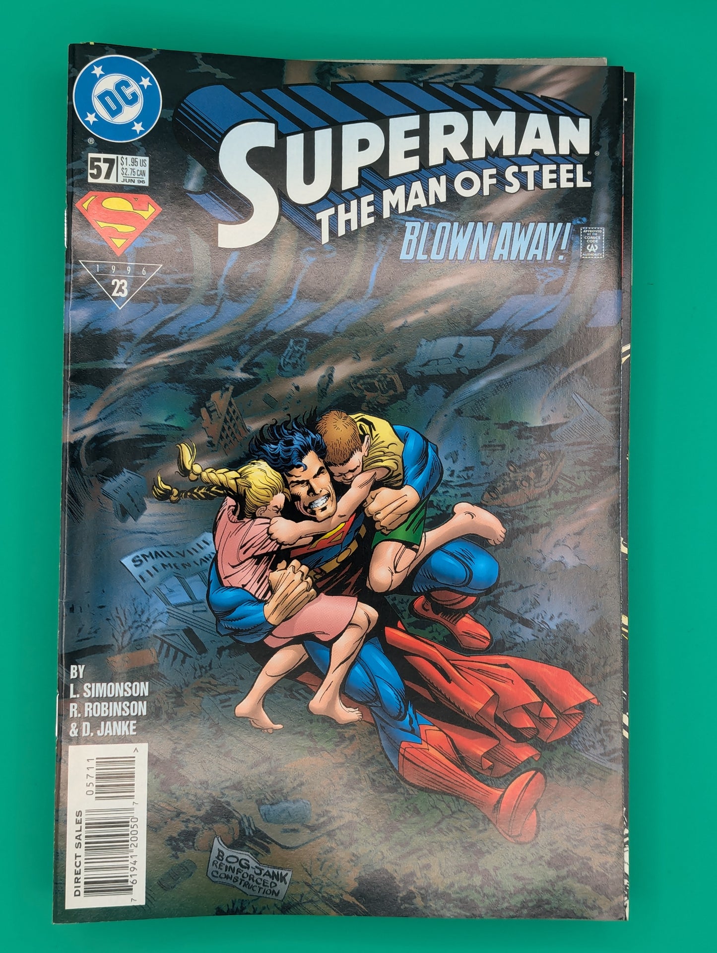 Superman #57 (1996) - DC Comics Collectibles:Comic Books & Memorabilia:Comics:Comics & Graphic Novels JJJambers Vintage Vault   