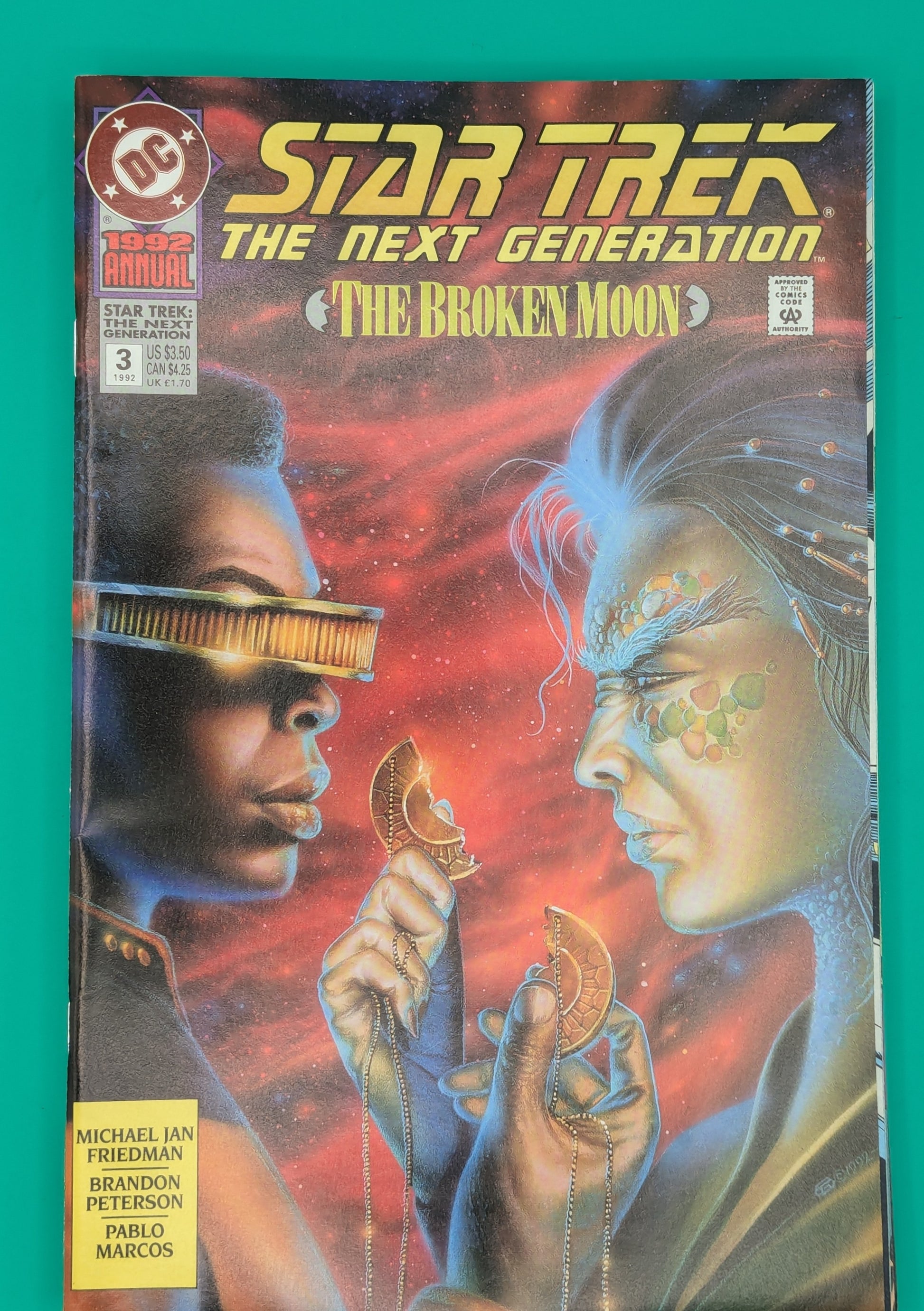 Star Trek: The Next Generation Annual #3 (1992) - DC Comics Collectibles:Comic Books & Memorabilia:Comics:Comics & Graphic Novels JJJambers Vintage Vault   