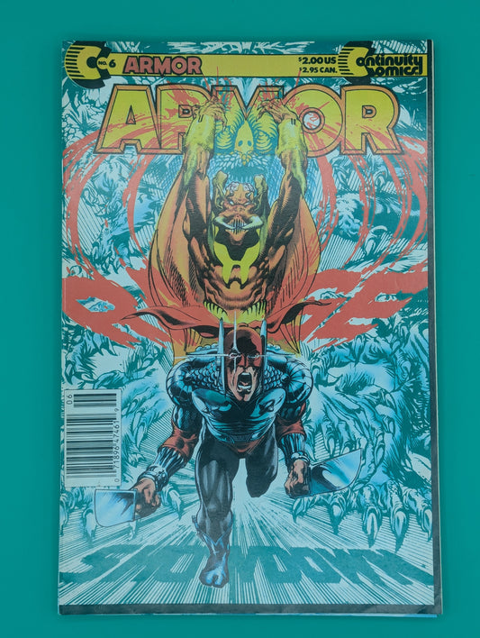 Armor #6 (1991) - Continuity Comic Collectibles:Comic Books & Memorabilia:Comics:Comics & Graphic Novels JJJambers Jamboree