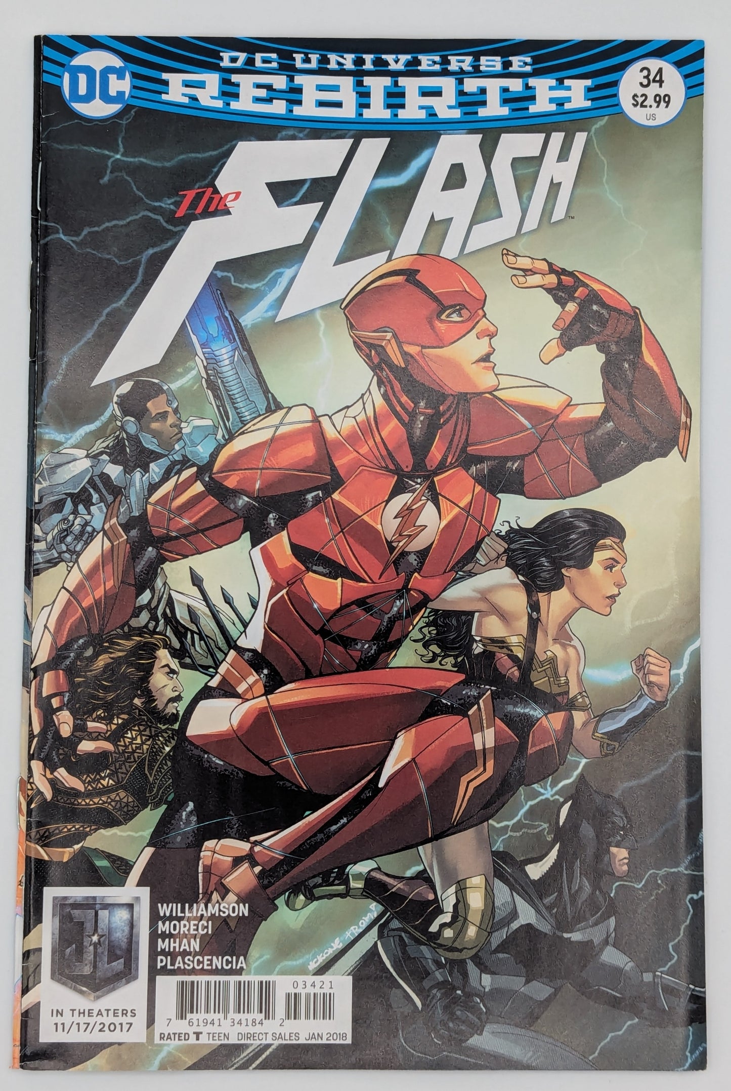 Flash, Rebirth #34 (2017) - DC Comic Collectibles:Comic Books & Memorabilia:Comics:Comics & Graphic Novels JJJambers Jamboree