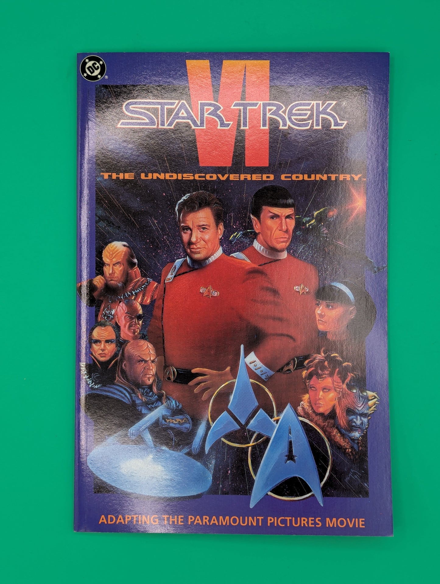 Star Trek VI: The Undiscovered Country (1991) - Graphic Novel Adaptation of Film, DC Comics Collectibles:Comic Books & Memorabilia:Comics:Comics & Graphic Novels JJJambers Vintage Vault   