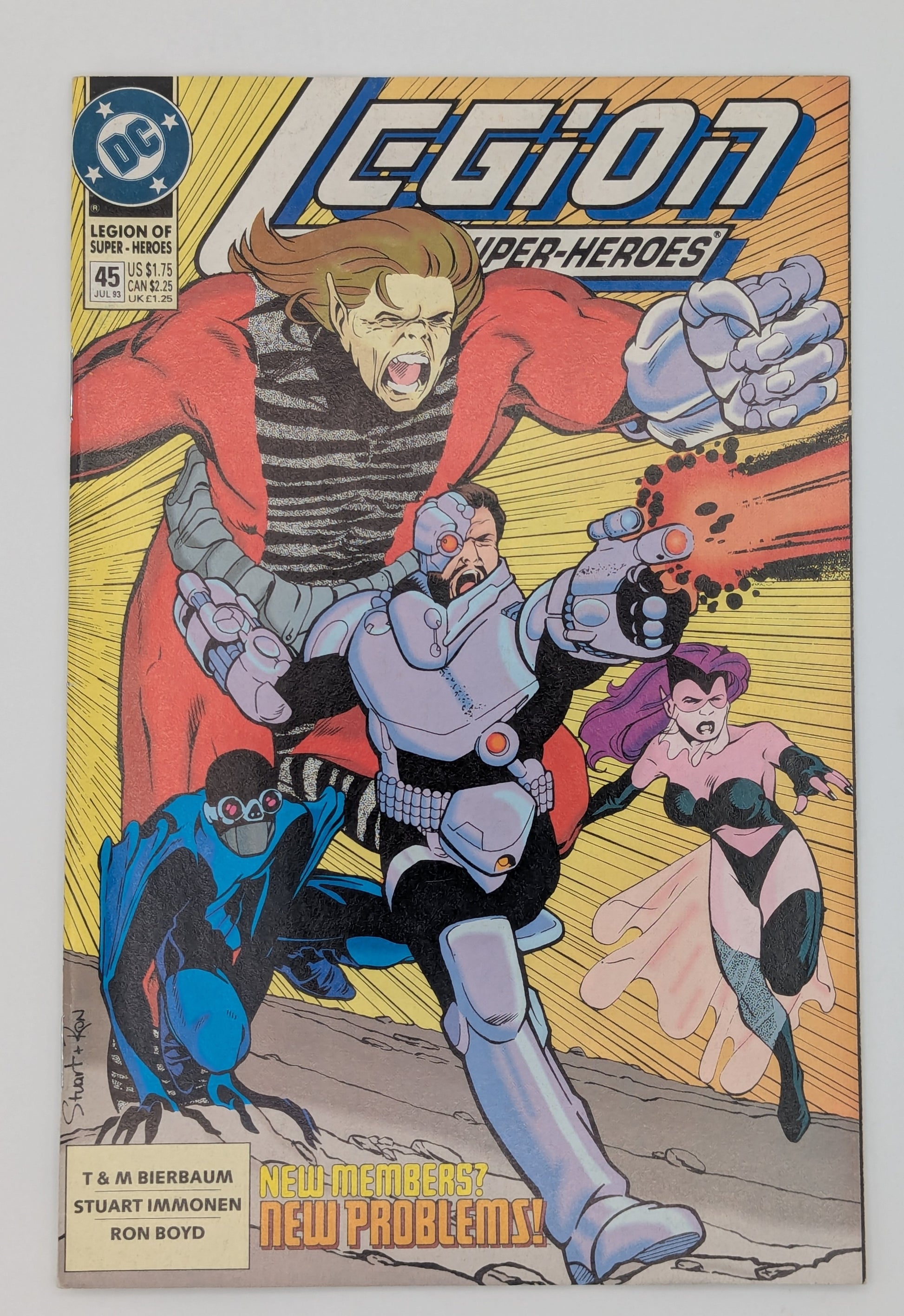 Legion of Super-Heroes #45 (1993) - DC Comic Collectibles:Comic Books & Memorabilia:Comics:Comics & Graphic Novels JJJambers Jamboree