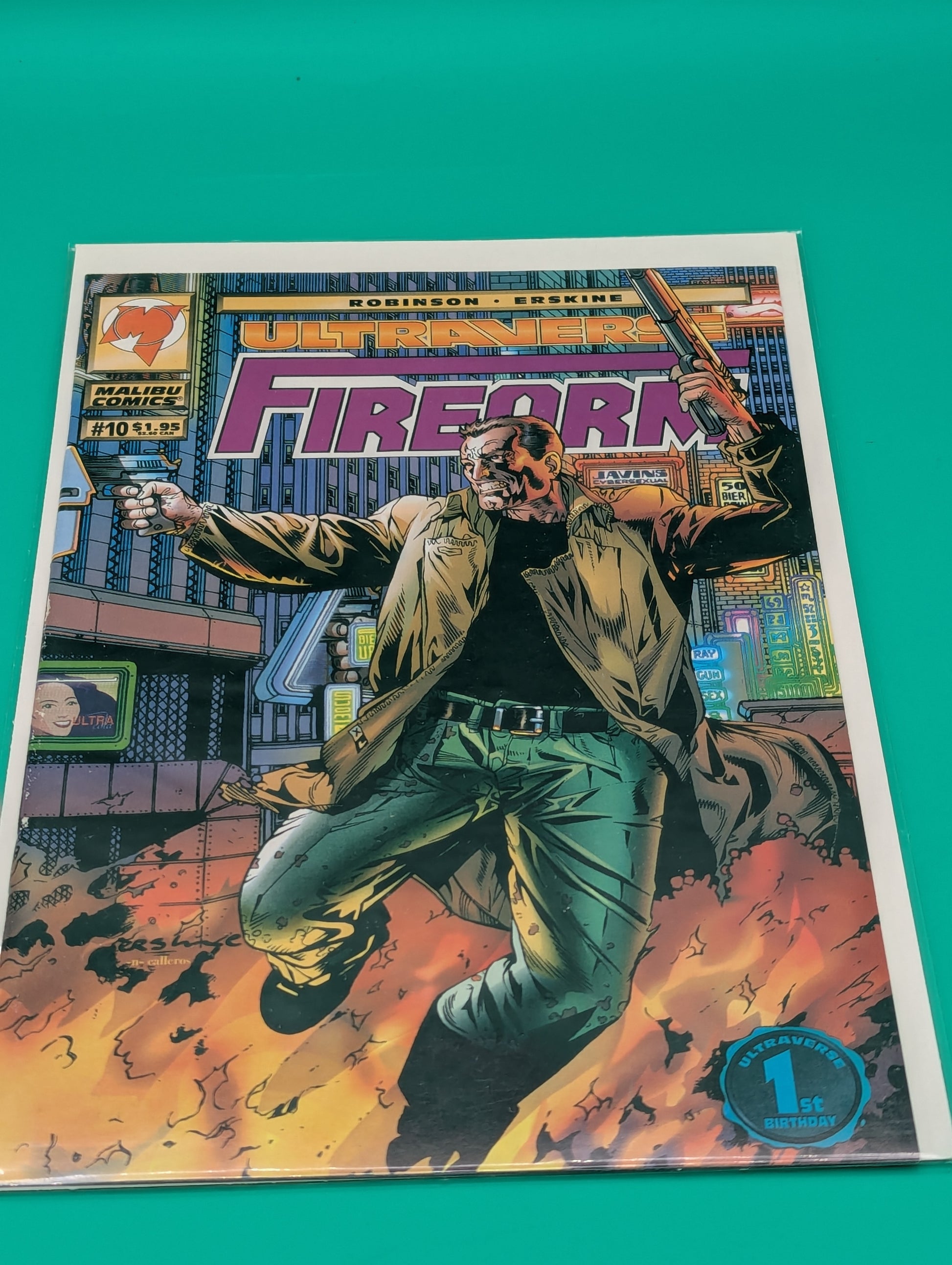 Firearm #10 (1993) - Malibu Comic Collectibles:Comic Books & Memorabilia:Comics:Comics & Graphic Novels JJJambers Jamboree