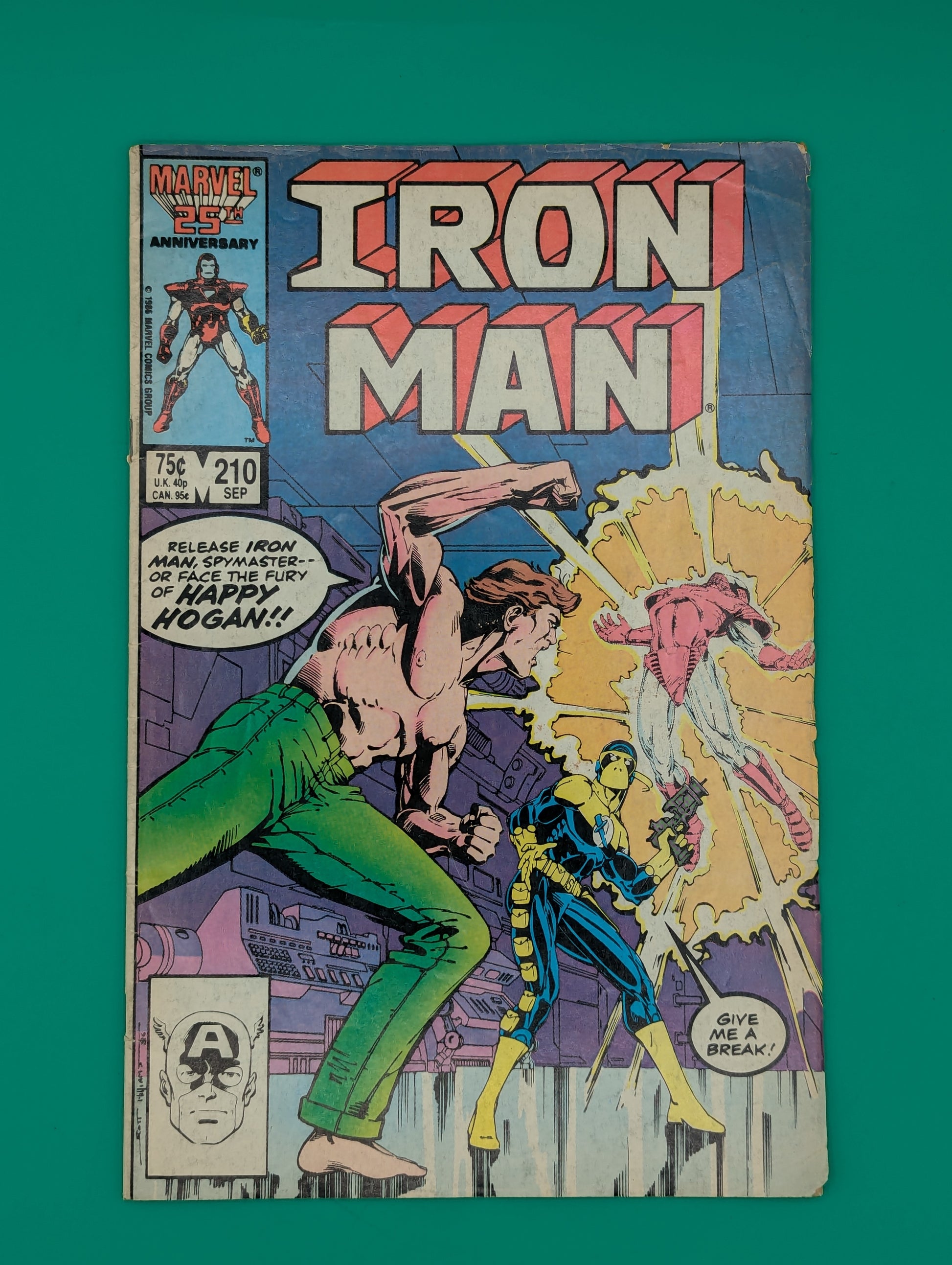 Iron Man #210 (1986) - Marvel Comic Collectibles:Comic Books & Memorabilia:Comics:Comics & Graphic Novels JJJambers Jamboree