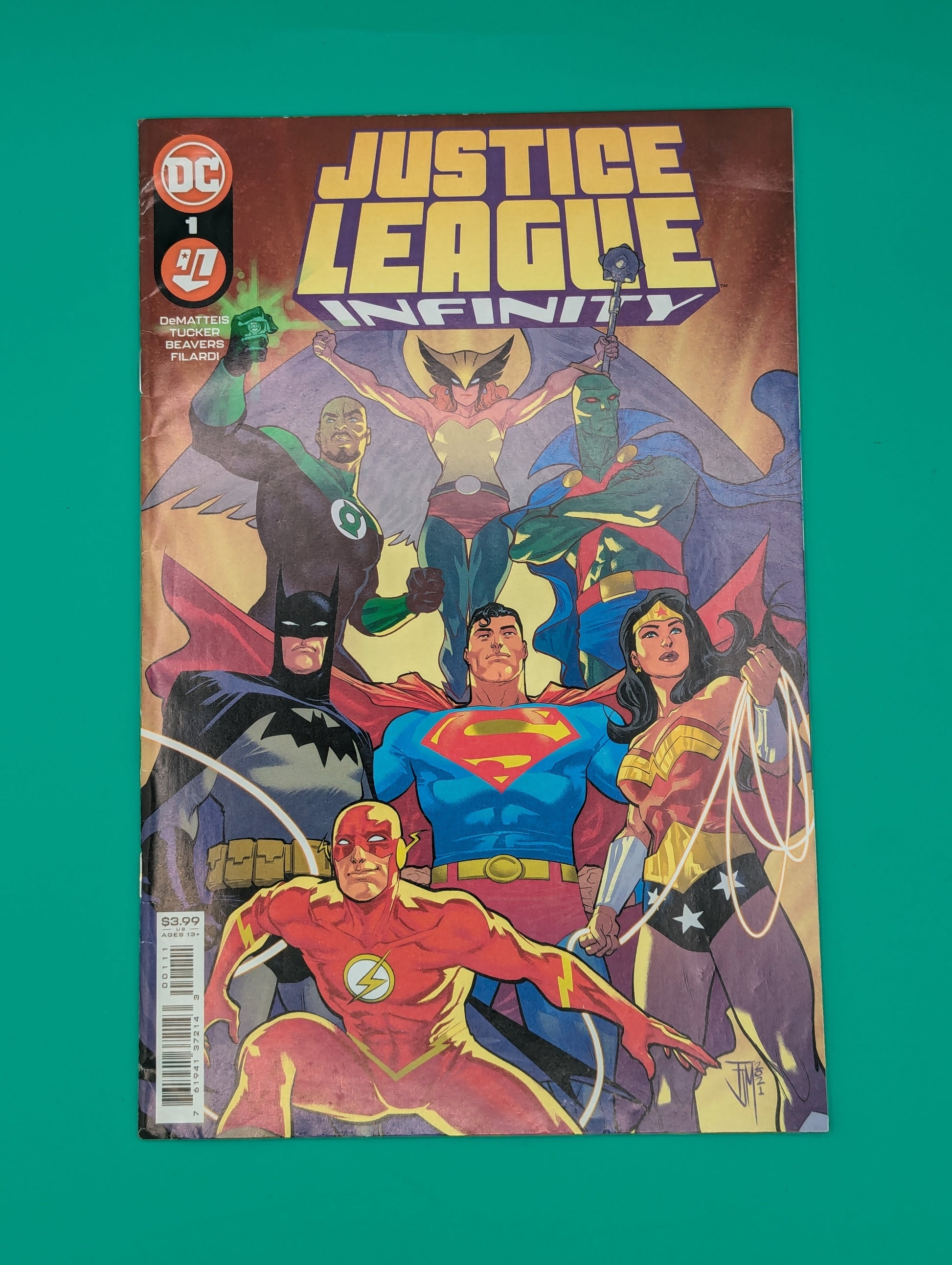 Justice League Infinity #1 - DC Comic Collectibles:Comic Books & Memorabilia:Comics:Comics & Graphic Novels JJJambers Vintage Vault   