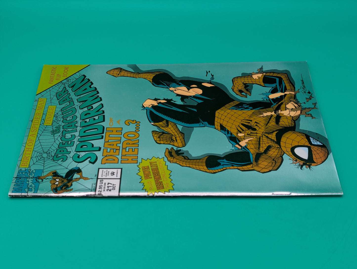 Spider-Man, Spectacular: Death Hero...? #217 [2 issue Flip Book] (1994) - Marvel Comic - VF Collectibles:Comic Books & Memorabilia:Comics:Comics & Graphic Novels JJJambers Jamboree