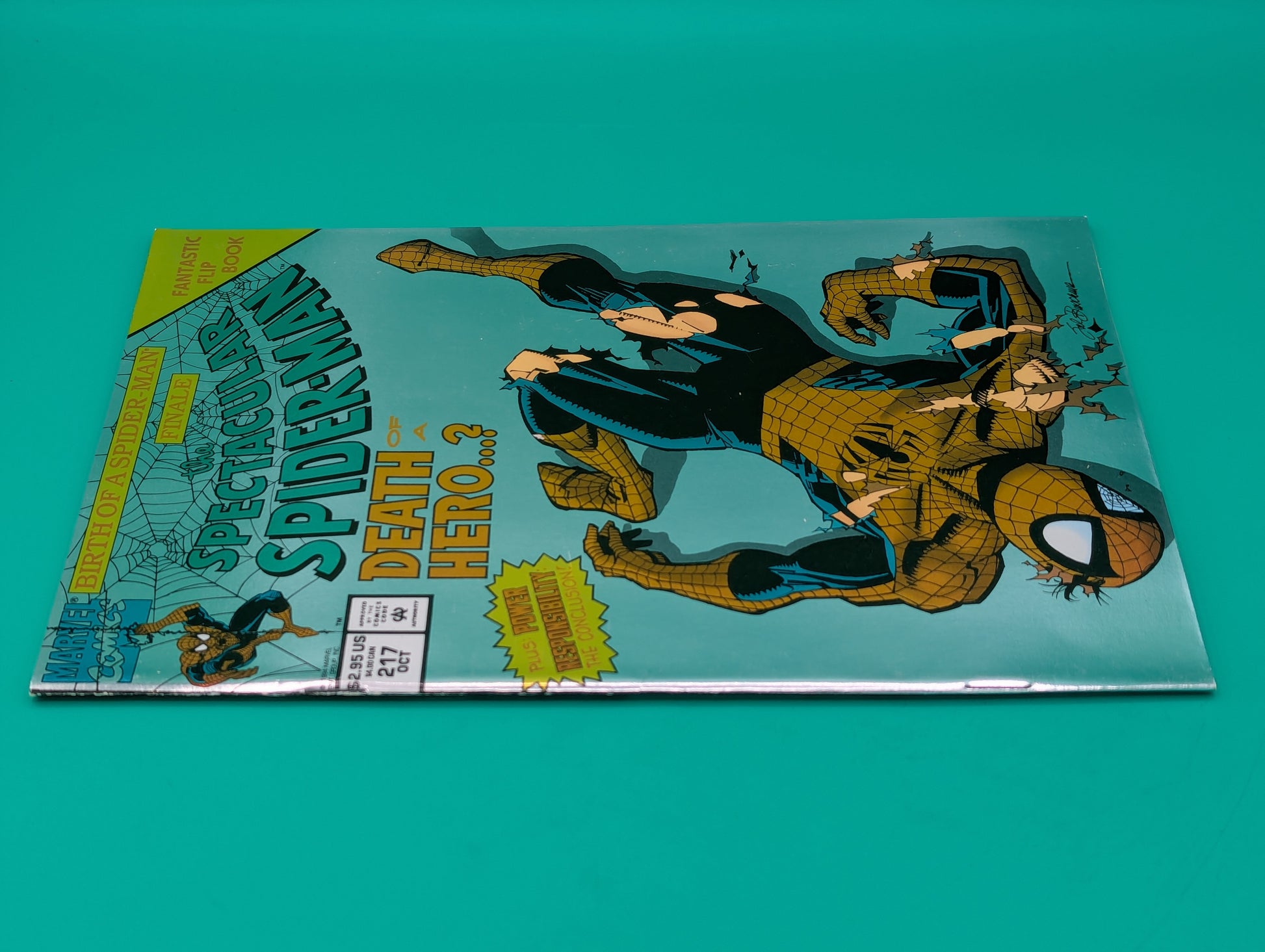 Spider-Man, Spectacular: Death Hero...? #217 [2 issue Flip Book] (1994) - Marvel Comic - VF Collectibles:Comic Books & Memorabilia:Comics:Comics & Graphic Novels JJJambers Jamboree