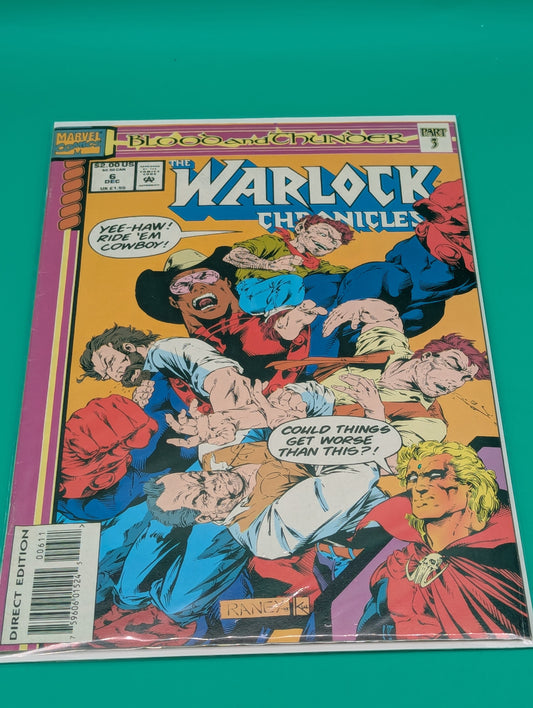 Warlock Chronicles #6 (1993) - Marvel Comic Collectibles:Comic Books & Memorabilia:Comics:Comics & Graphic Novels JJJambers Jamboree