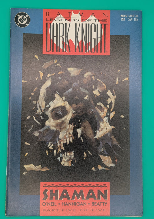 Legends of the Dark Knight #5: Shaman Part Five of Five (1990) - DC Comic Collectibles:Comic Books & Memorabilia:Comics:Comics & Graphic Novels JJJambers Jamboree