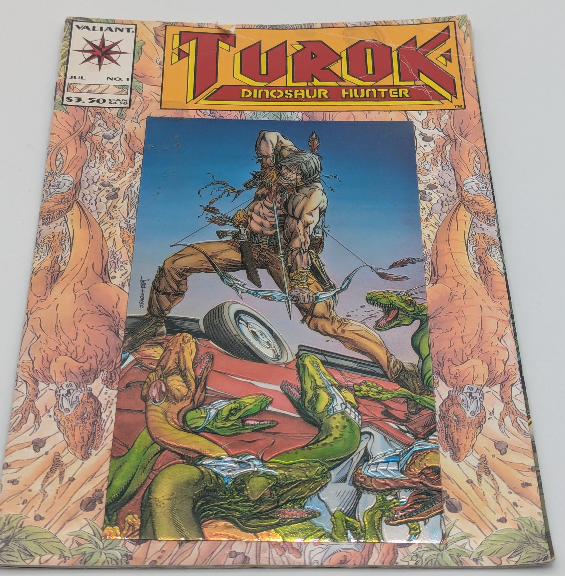 Turok: Dinosaur Hunter #1 (1993) - Valiant Comic - FN+ Collectibles:Comic Books & Memorabilia:Comics:Comics & Graphic Novels JJJambers Jamboree