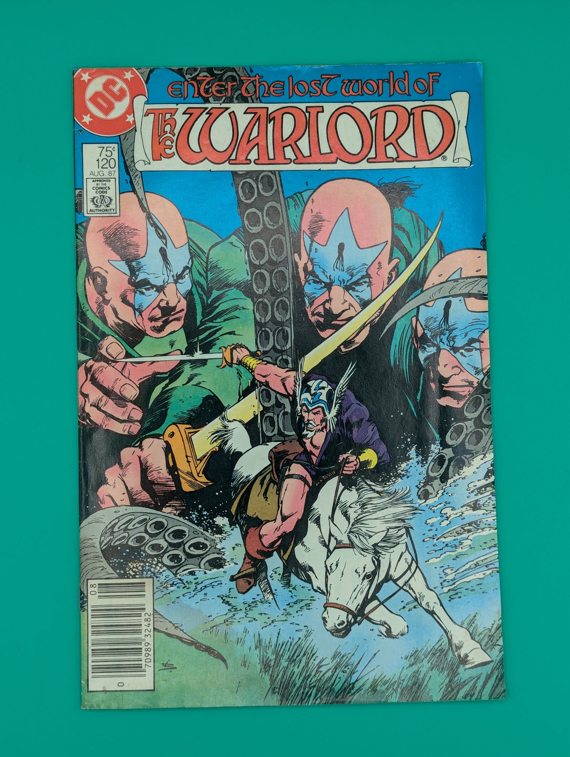 Warlord #120 (1987) - DC Dollar Comic Collectibles:Comic Books & Memorabilia:Comics:Comics & Graphic Novels JJJambers Jamboree