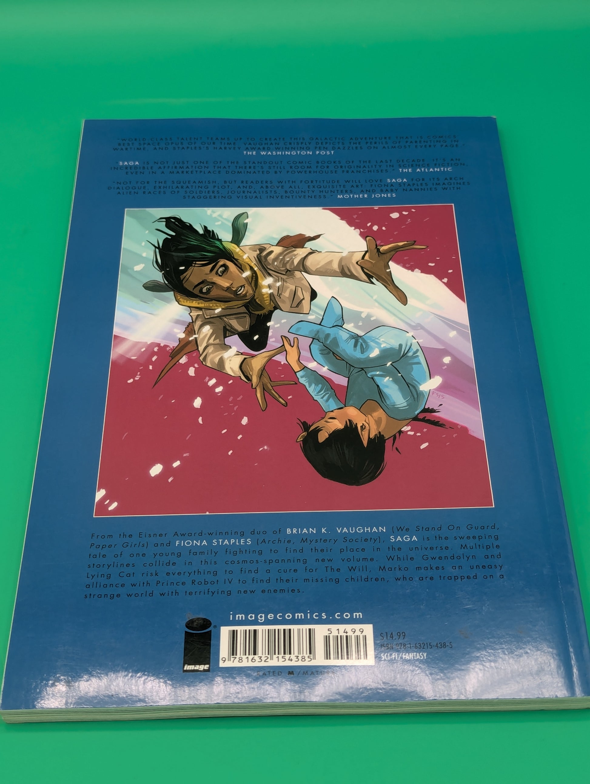 Saga Vol. 5 (2014): Image TPB Collectibles:Comic Books & Memorabilia:Comics:Comics & Graphic Novels JJJambers Vintage Vault   