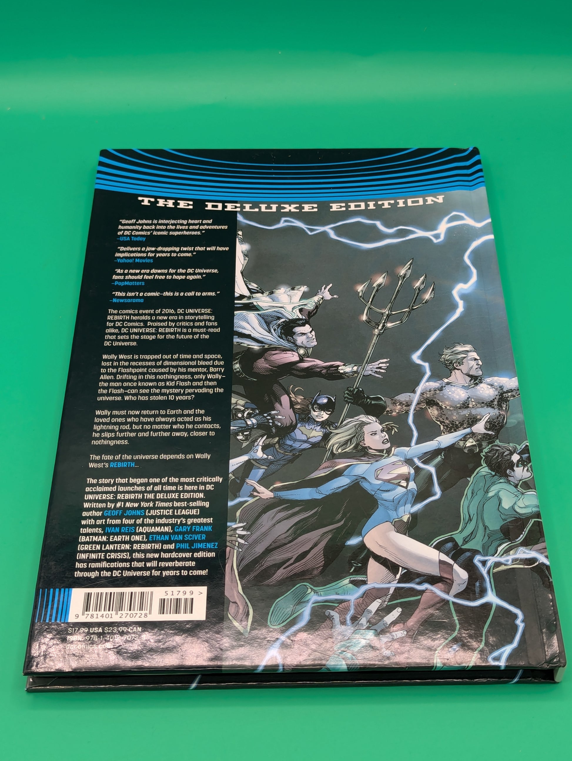 DC Universe: Rebirth, The Deluxe Edition (2016) - DC Hardback Collectibles:Comic Books & Memorabilia:Comics:Comics & Graphic Novels JJJambers Jamboree   