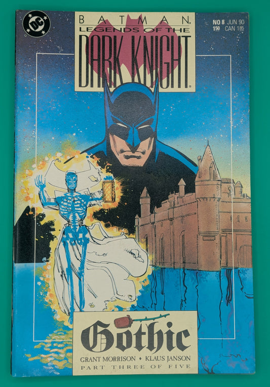 Legends of the Dark Knight #8: Gothic Part Three of Five (1990) - DC Comic Collectibles:Comic Books & Memorabilia:Comics:Comics & Graphic Novels JJJambers Jamboree