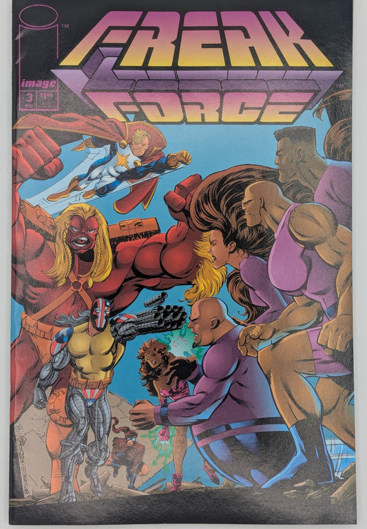 Freak Force #3 (1993) - Image Comic Collectibles:Comic Books & Memorabilia:Comics:Comics & Graphic Novels JJJambers Jamboree