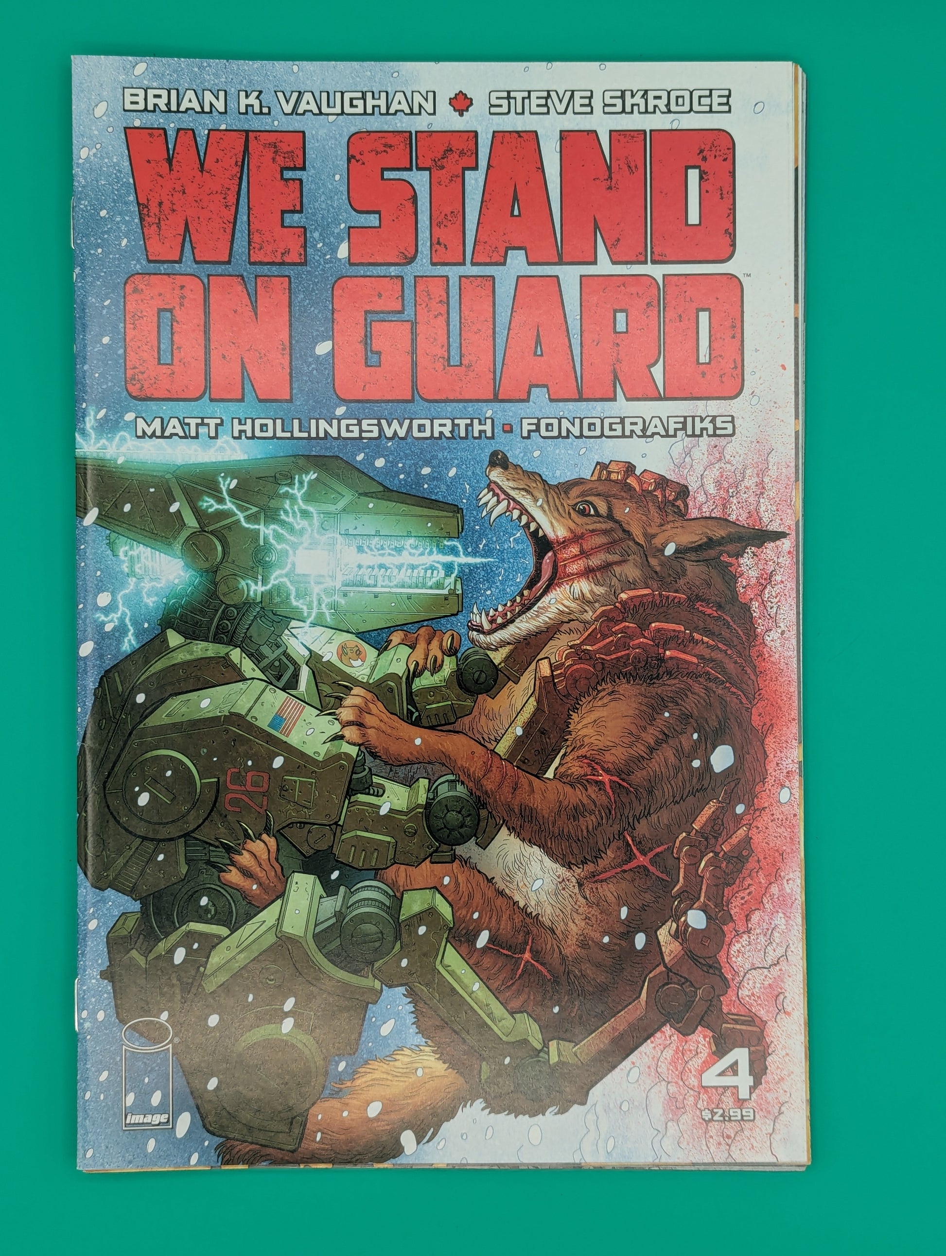 We Stand On Guard #4 (2015) - Image Comic Collectibles:Comic Books & Memorabilia:Comics:Comics & Graphic Novels JJJambers Jamboree