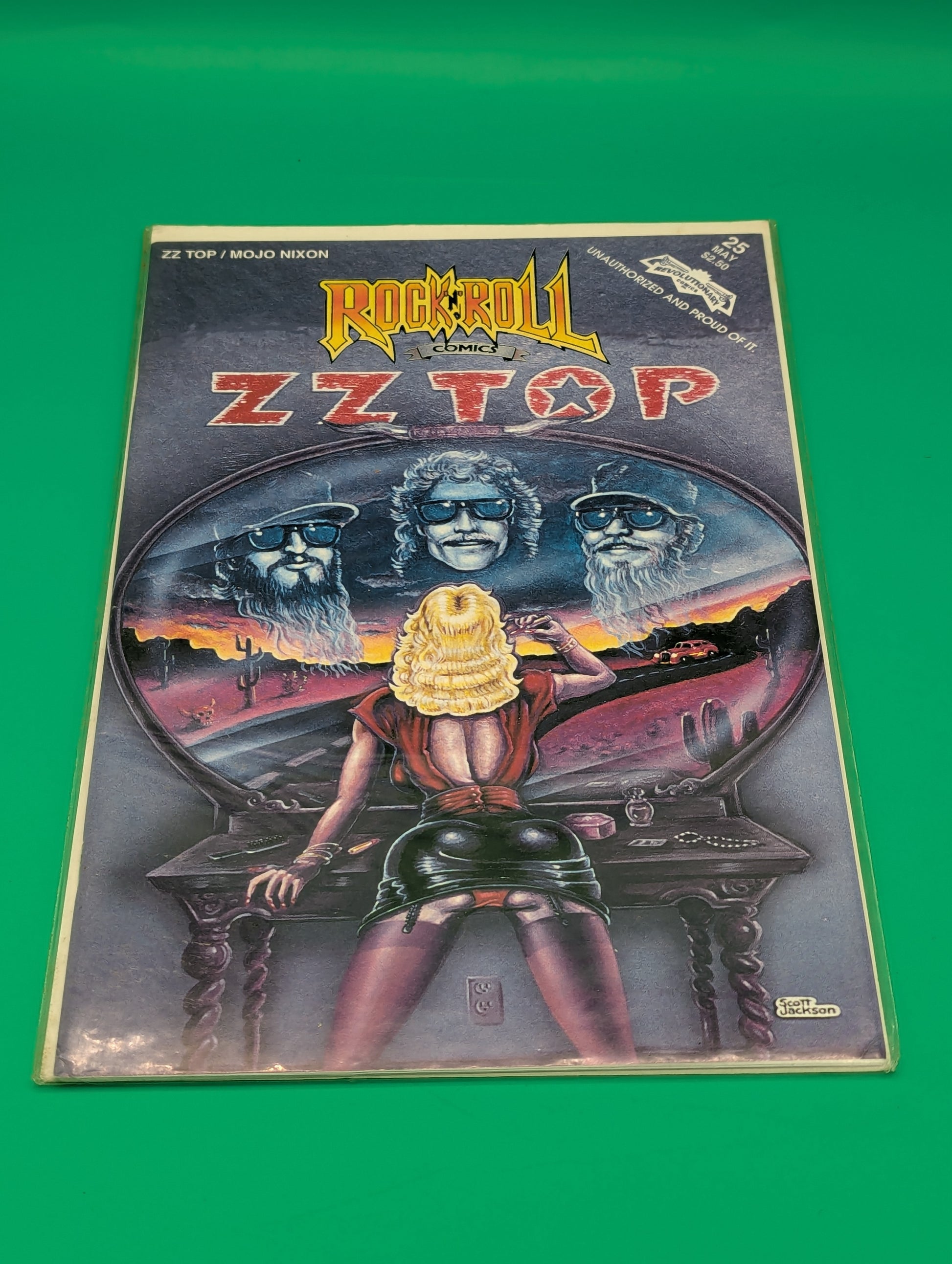 Rock n Roll Comics: ZZ Top #25 (1991) - Revolutionary Comics Collectibles:Comic Books & Memorabilia:Comics:Comics & Graphic Novels JJJambers Vintage Vault   