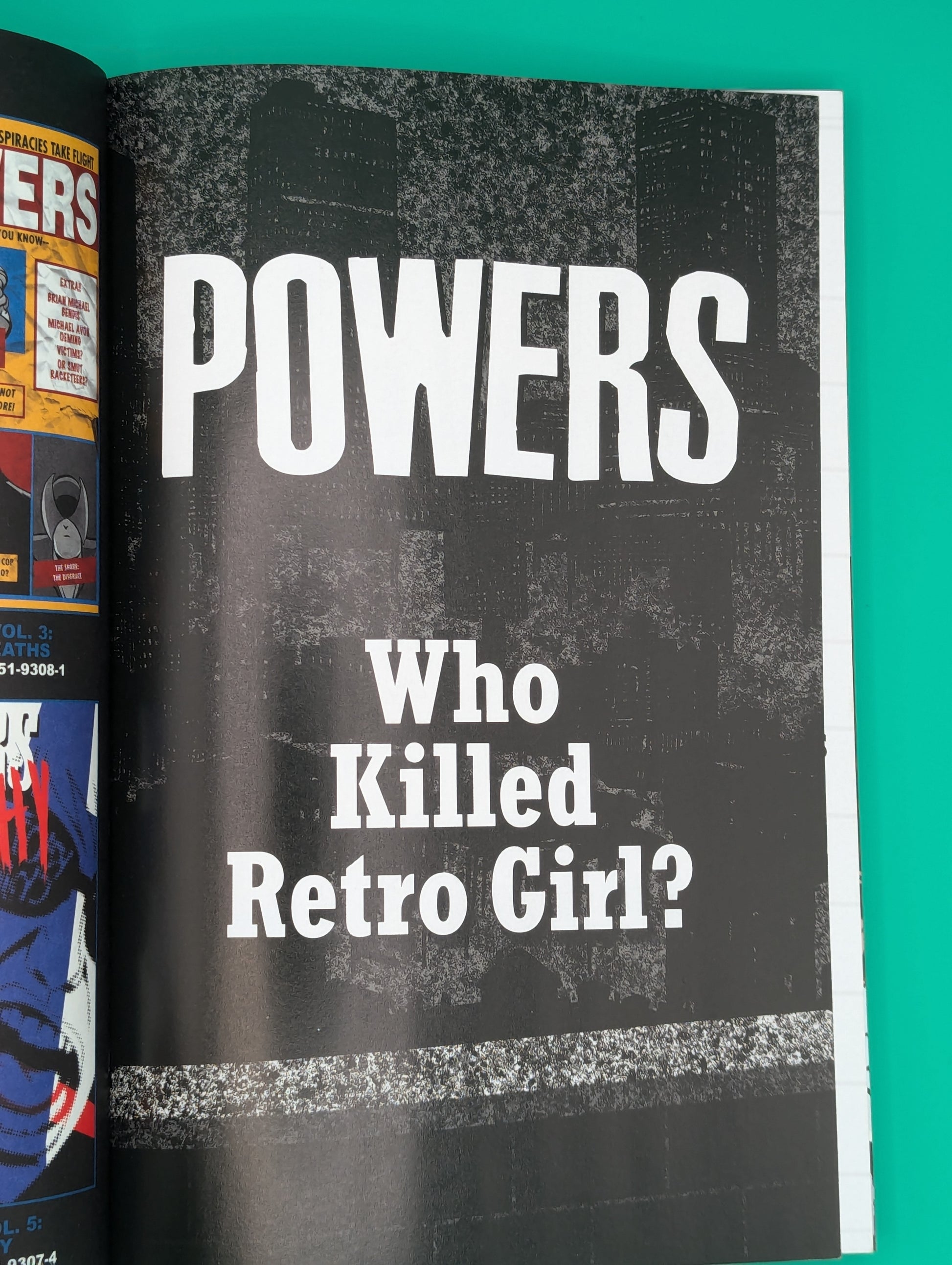 Powers Vol. 1: Who Killed Retrogirl (2000) - Icon TPB Collectibles:Comic Books & Memorabilia:Comics:Comics & Graphic Novels JJJambers Vintage Vault   