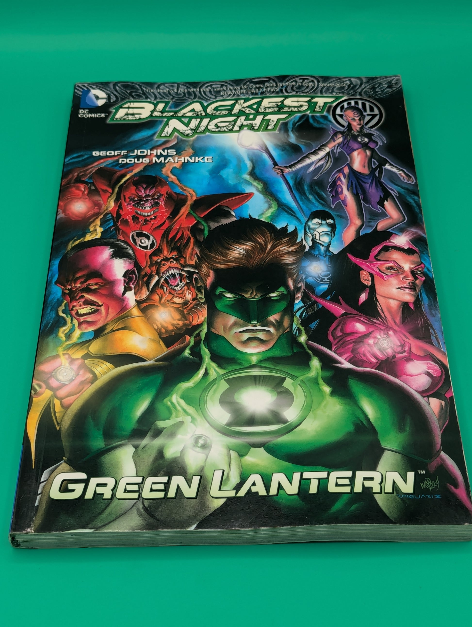 Green Lantern: Blackest Night (2010) - DC TPB Collectibles:Comic Books & Memorabilia:Comics:Comics & Graphic Novels JJJambers Jamboree   