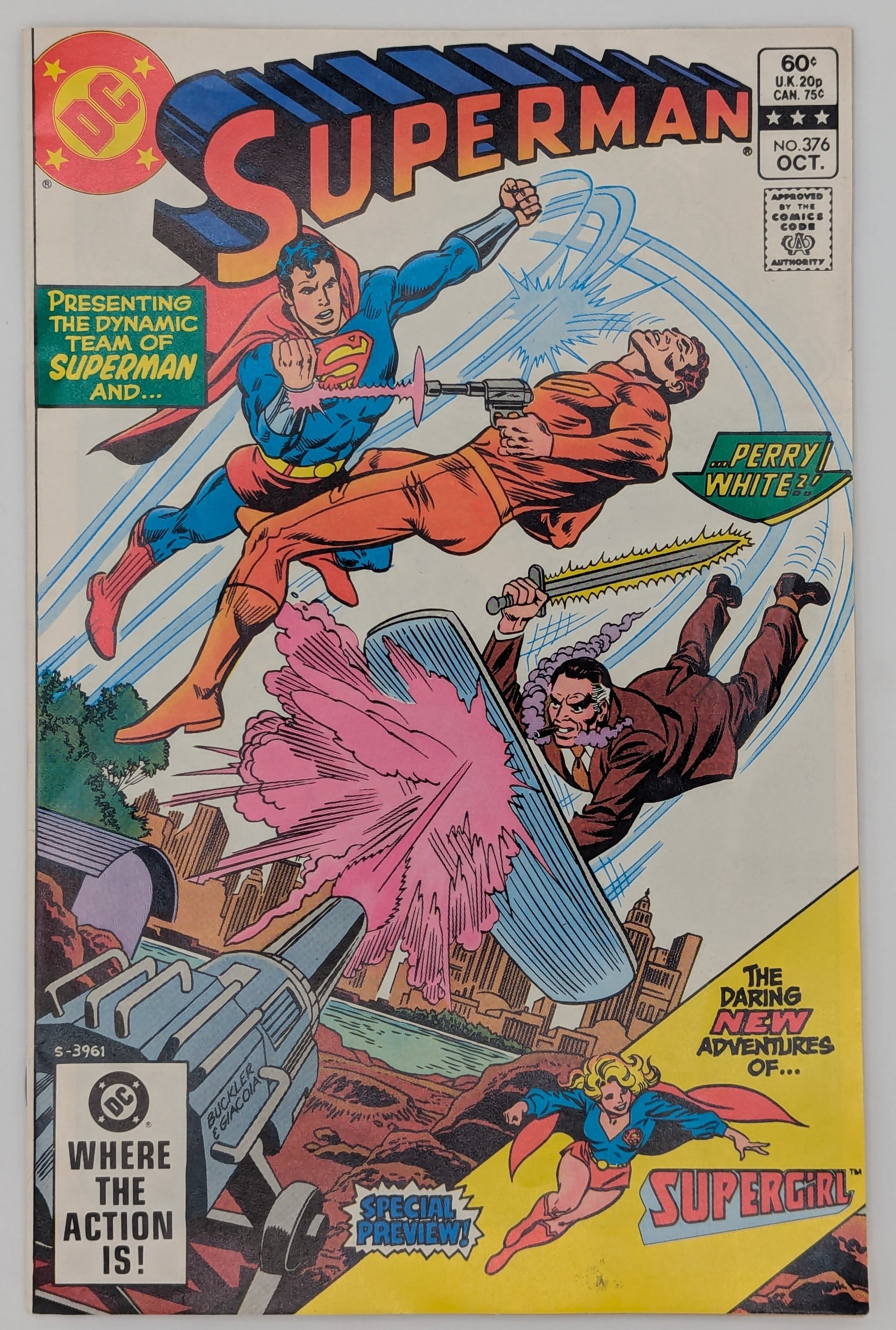 Superman #376 (1982) - DC Comic - F/VF Collectibles:Comic Books & Memorabilia:Comics:Comics & Graphic Novels JJJambers Jamboree