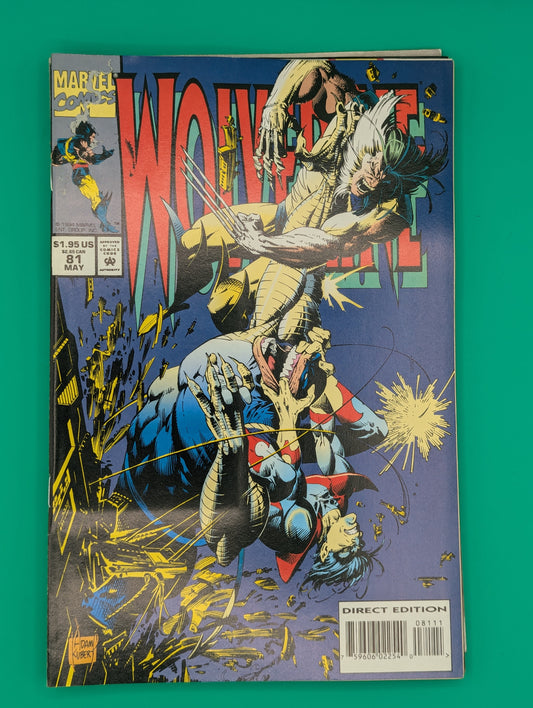 Wolverine #81 (1994) - Marvel Comics Collectibles:Comic Books & Memorabilia:Comics:Comics & Graphic Novels JJJambers Vintage Vault   