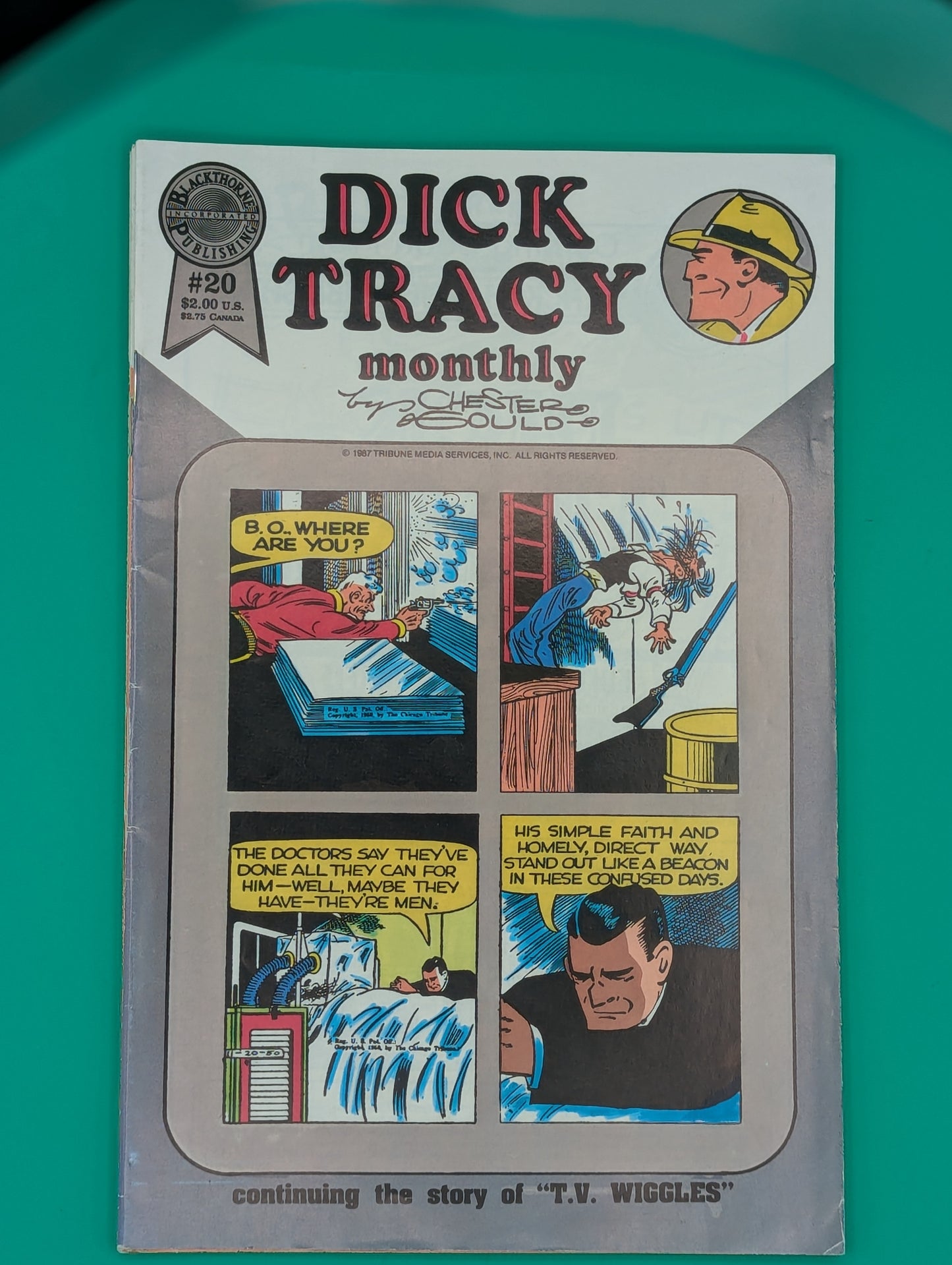 Dick Tracy Monthly #20 - Blackthorne Publishing Comic Collectibles:Comic Books & Memorabilia:Comics:Comics & Graphic Novels JJJambers Vintage Vault   