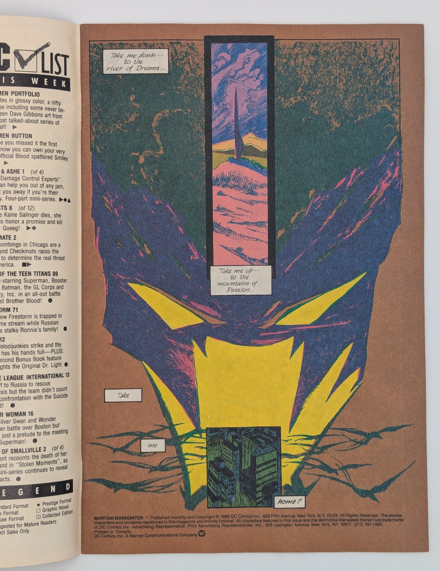 Martian Manhunter #1 (1988) - DC Comic - VF Collectibles:Comic Books & Memorabilia:Comics:Comics & Graphic Novels JJJambers Jamboree
