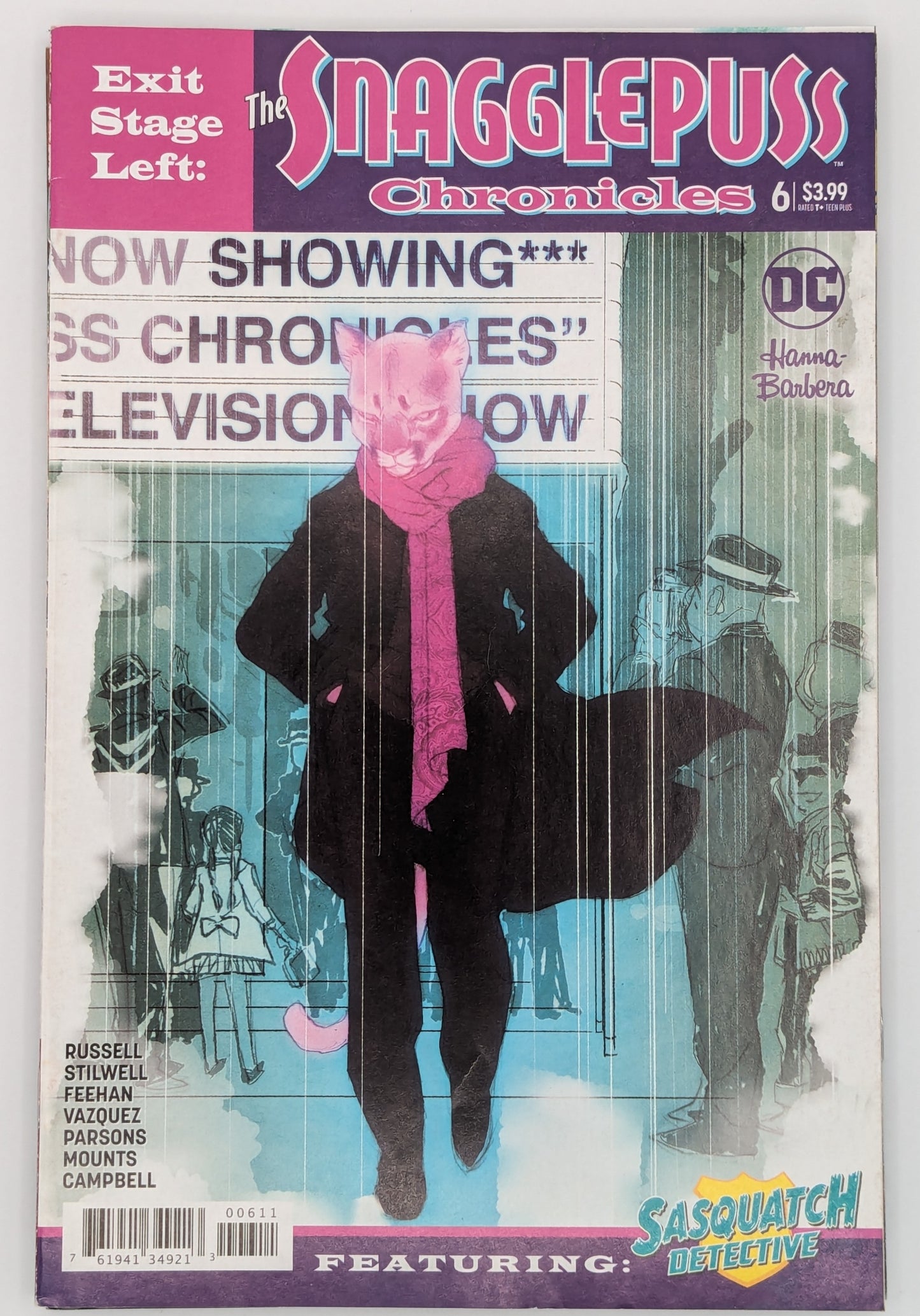 Snagglepuss Chronicles: Exit Stage Left #6 (2018) - DC/Hanna-Barbera Comic Collectibles:Comic Books & Memorabilia:Comics:Comics & Graphic Novels JJJambers Jamboree