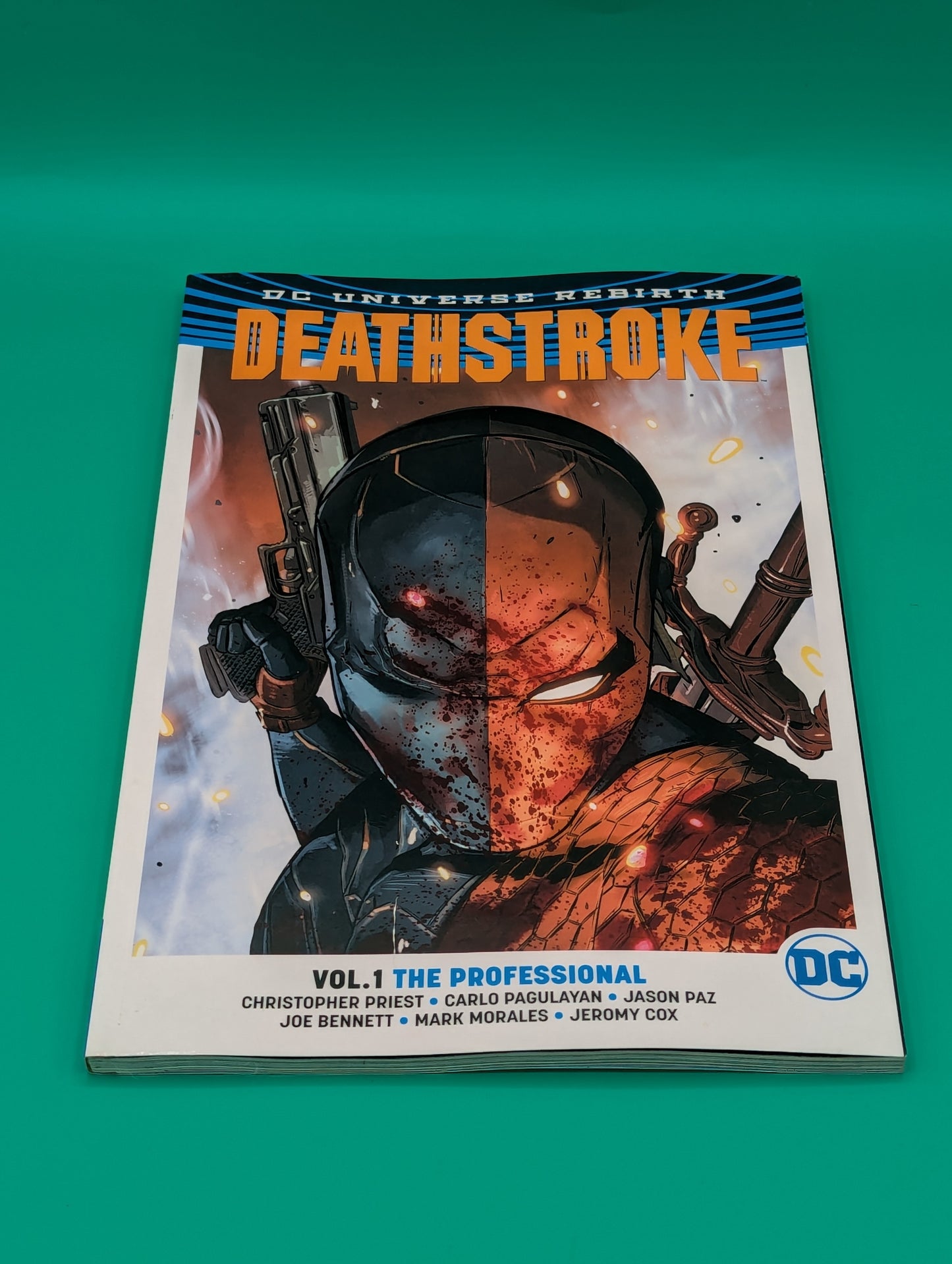 Deathstroke, Rebirth Vol. 1: The Professional (2016) - DC TPB Collectibles:Comic Books & Memorabilia:Comics:Comics & Graphic Novels JJJambers Jamboree   