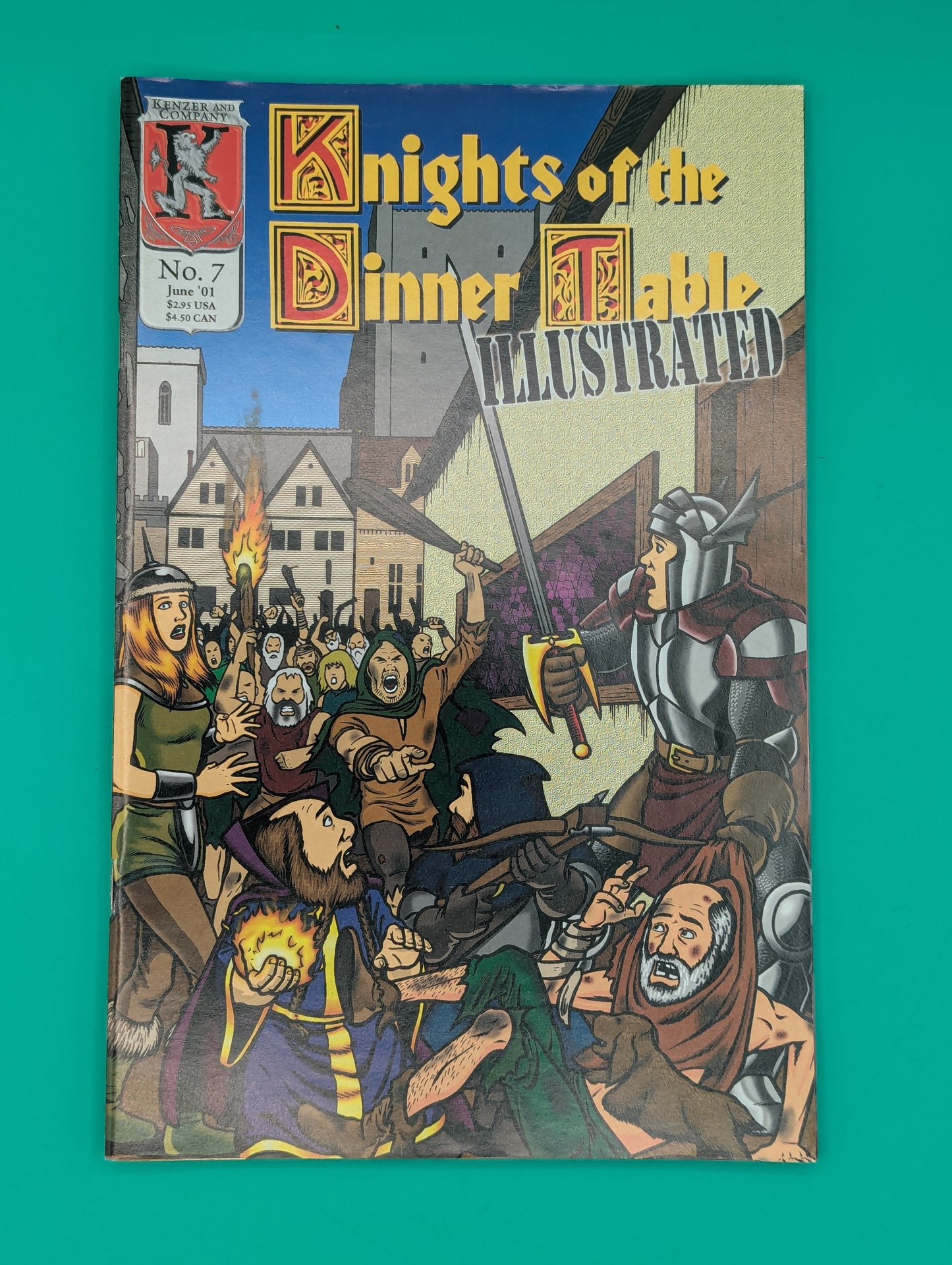 Knights of the Dinner Table Illustrated #7 (2001) - Kenzer and Company Collectibles:Comic Books & Memorabilia:Comics:Comics & Graphic Novels JJJambers Jamboree