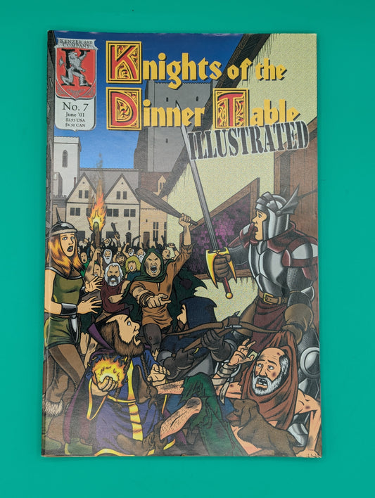 Knights of the Dinner Table Illustrated #7 (2001) - Kenzer and Company Collectibles:Comic Books & Memorabilia:Comics:Comics & Graphic Novels JJJambers Jamboree
