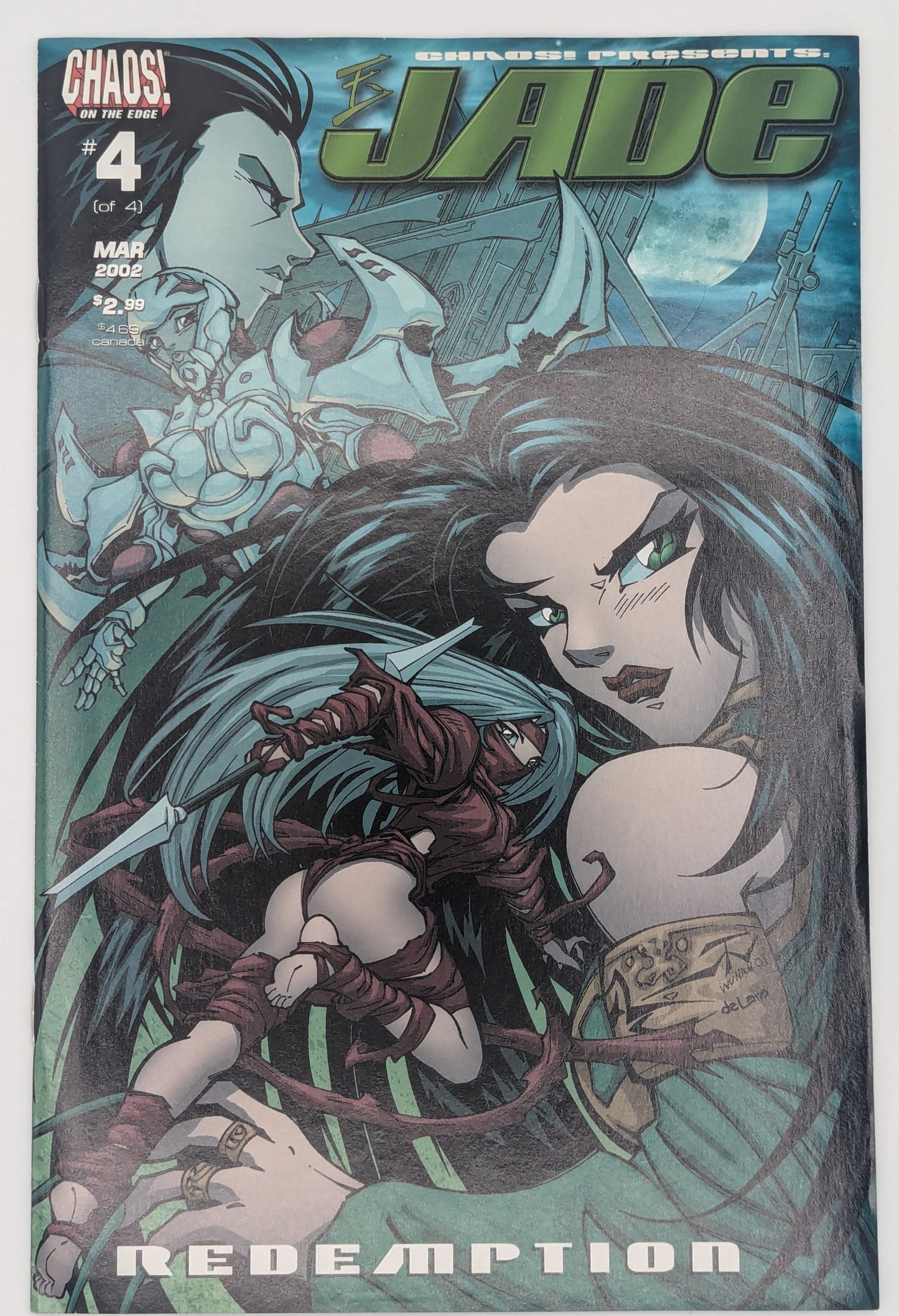 Jade: Redemption #4 (2001) - Chaos! Comic - VF Collectibles:Comic Books & Memorabilia:Comics:Comics & Graphic Novels JJJambers Vintage Vault