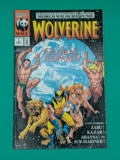 Wolverine: Global Jeopardy #1 (1993) - Marvel Comic Collectibles:Comic Books & Memorabilia:Comics:Comics & Graphic Novels JJJambers Jamboree