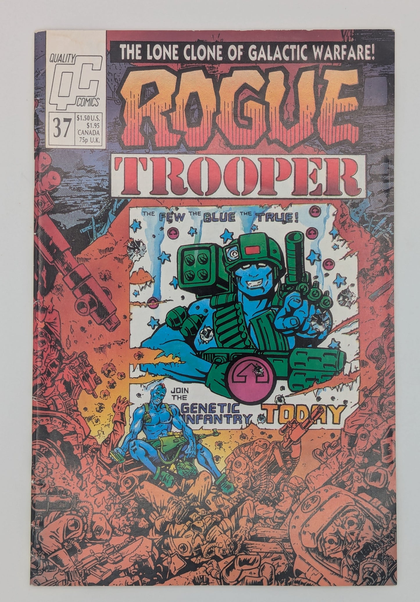 Rogue Trooper #37 (1987) - Quality Comics - VF Collectibles:Comic Books & Memorabilia:Comics:Comics & Graphic Novels JJJambers Jamboree