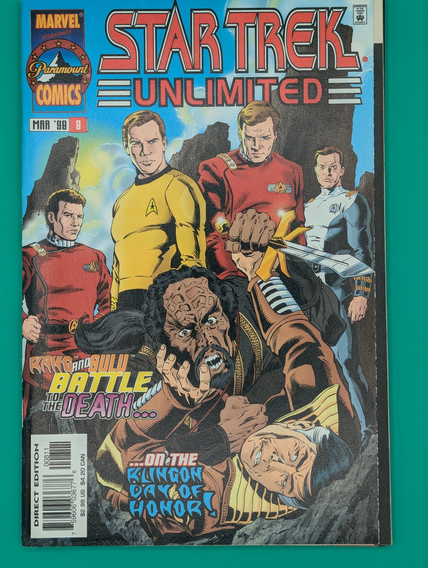 Star Trek Unlimited #8 (1998) - Marvel Comics Collectibles:Comic Books & Memorabilia:Comics:Comics & Graphic Novels JJJambers Vintage Vault   